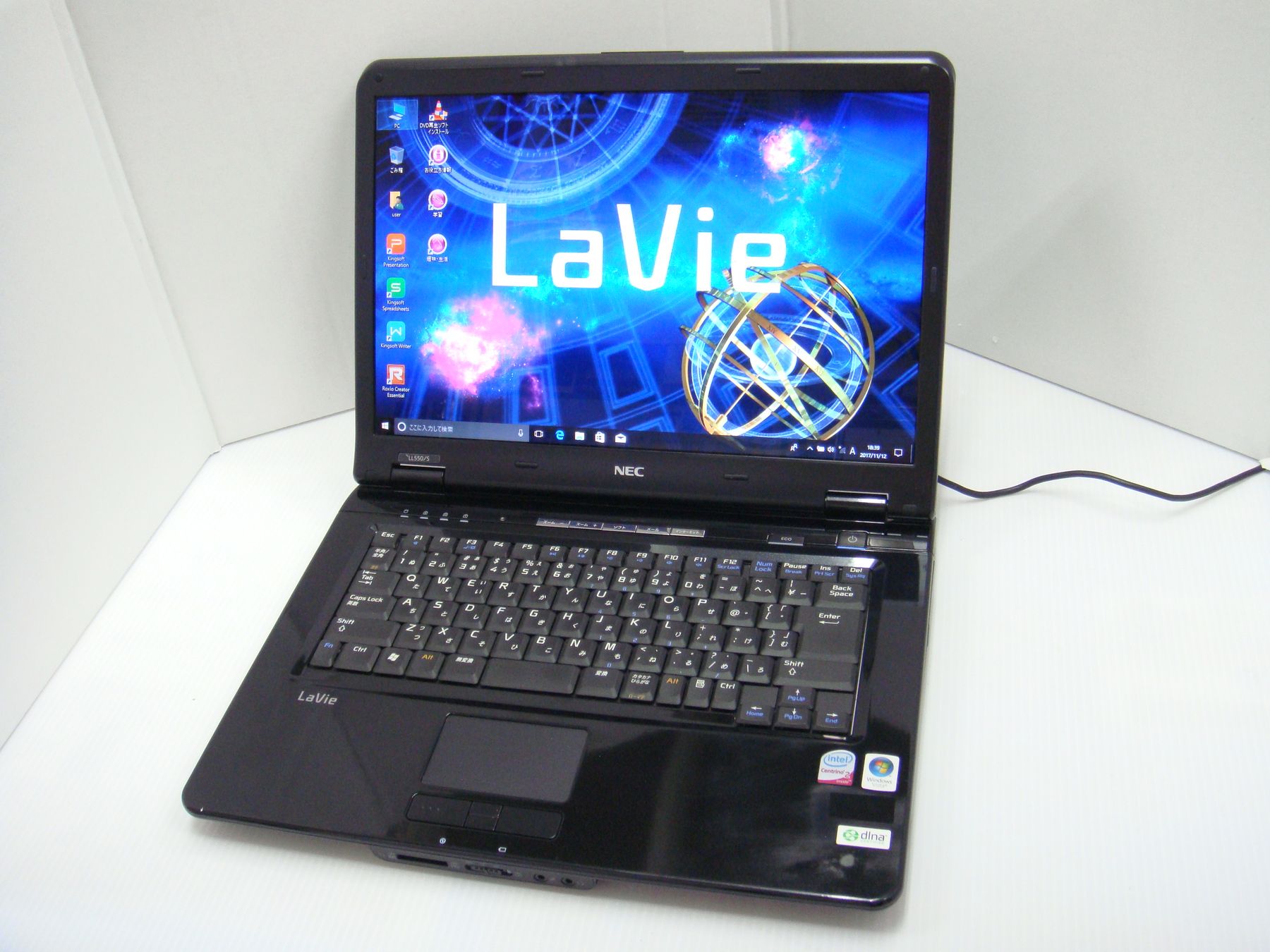 NEC Lavie LL550/S CPU：Core2Duo-P8600 2.40GHz/メモリ：2GB /HDD ...