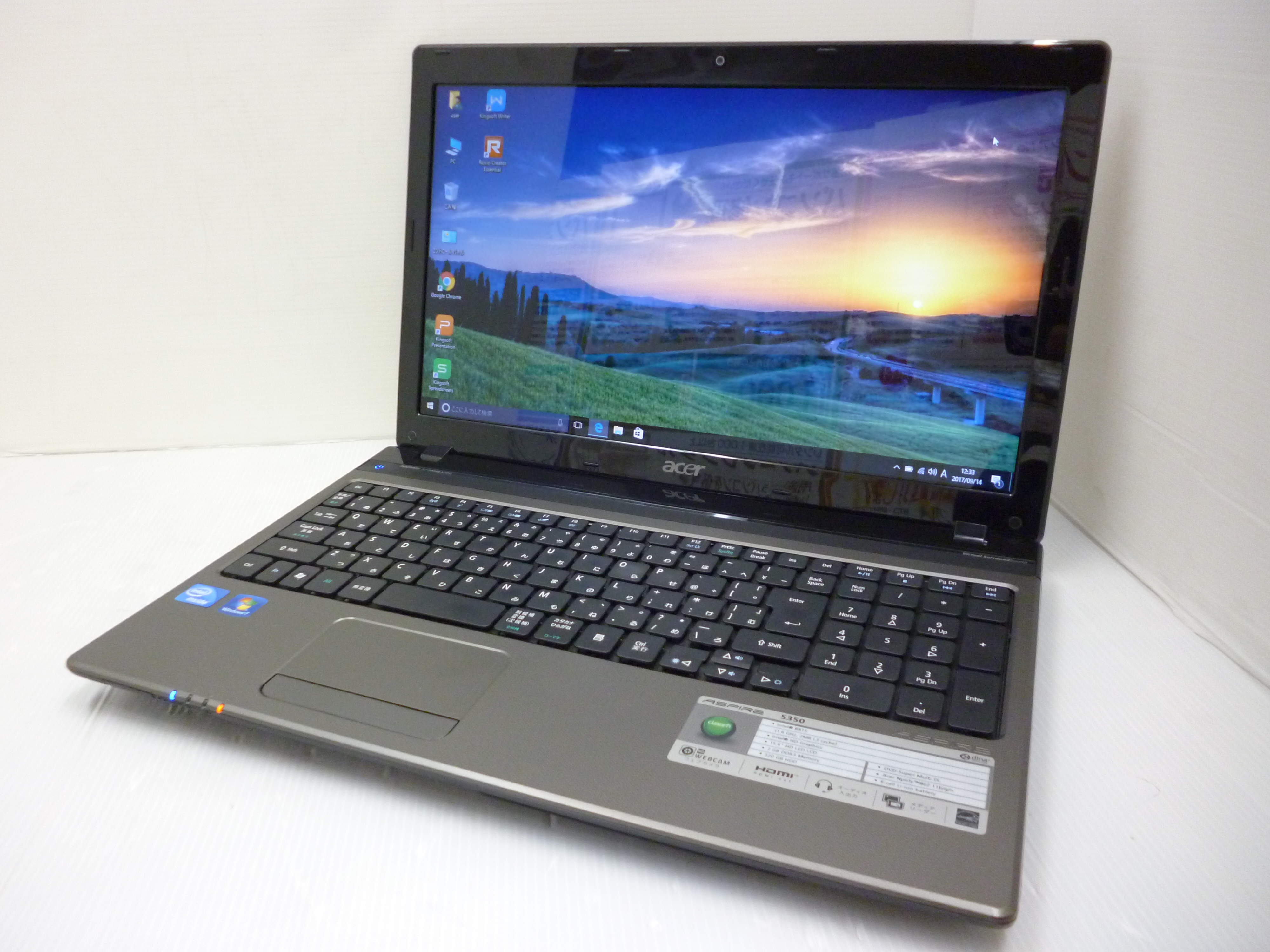 acer aspire ノートパソコン