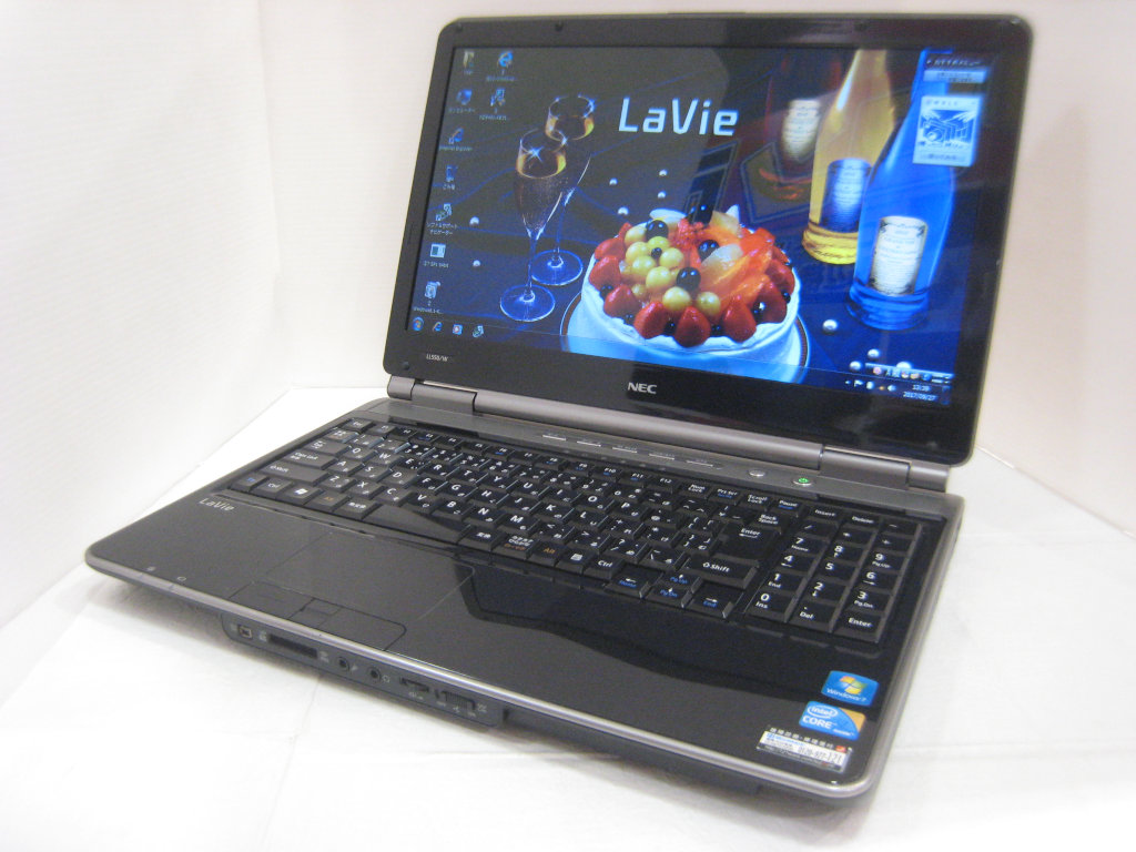 【ジャンク品】NEC　ノートパソコン　 LaVie LL550/W