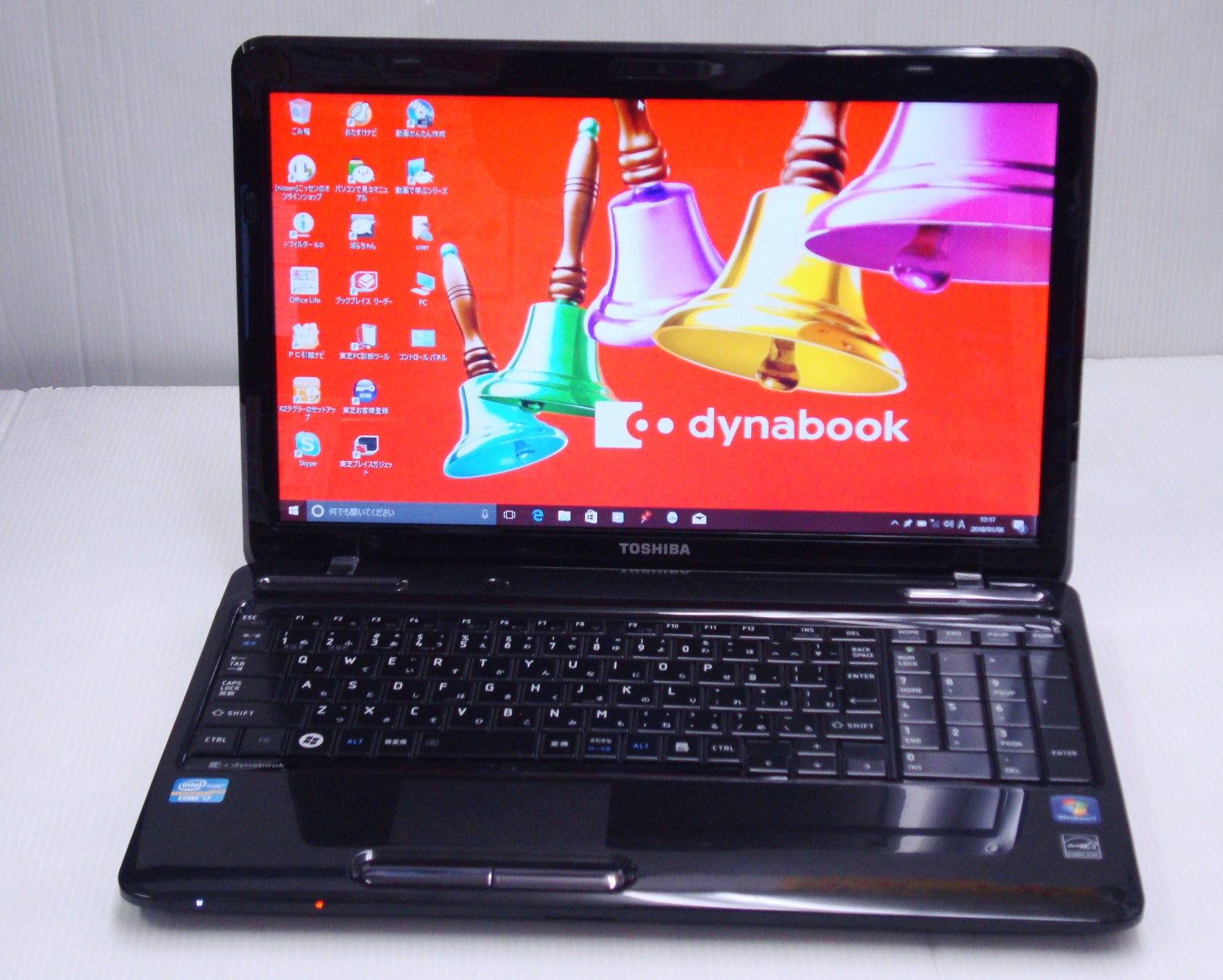 東芝 dynabook T451 CPU:Corei7 2670QM 2.20GHz / メモリ:8GB