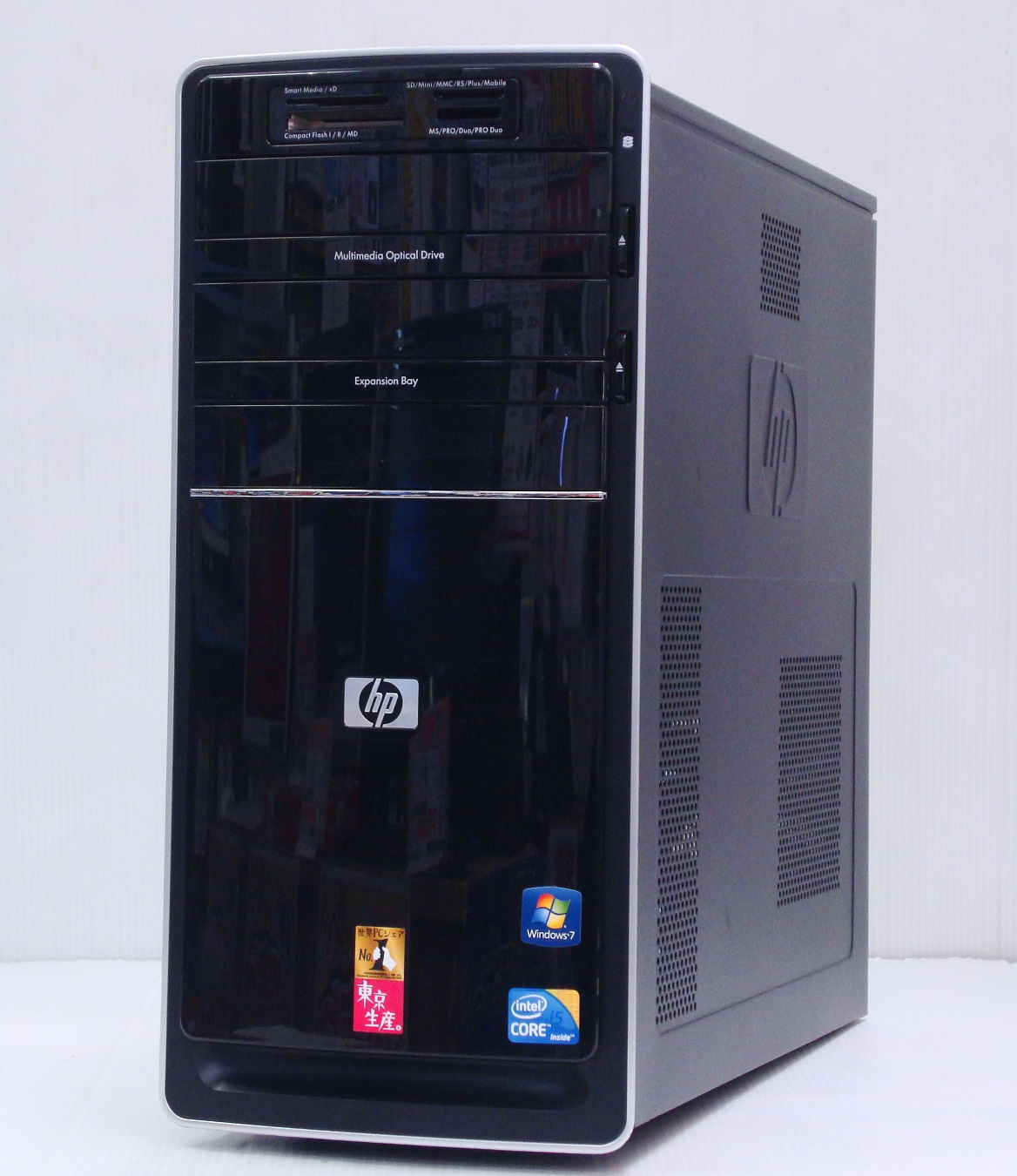 HP Pavilion P6000 CPU:Corei5 650 3.20GHz / メモリ:8GB / HDD:500GB