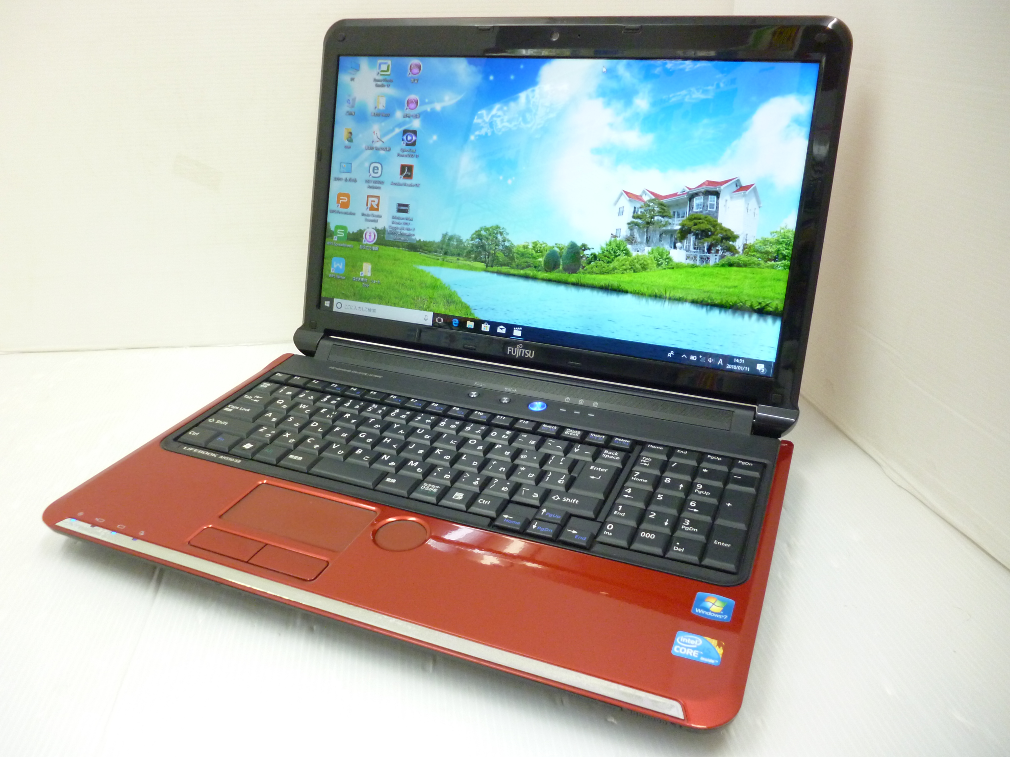 富士通 LIFEBOOK AH550/5B CPU:Corei5 M560 2.67GHz/メモリ:4GB/HDD ...