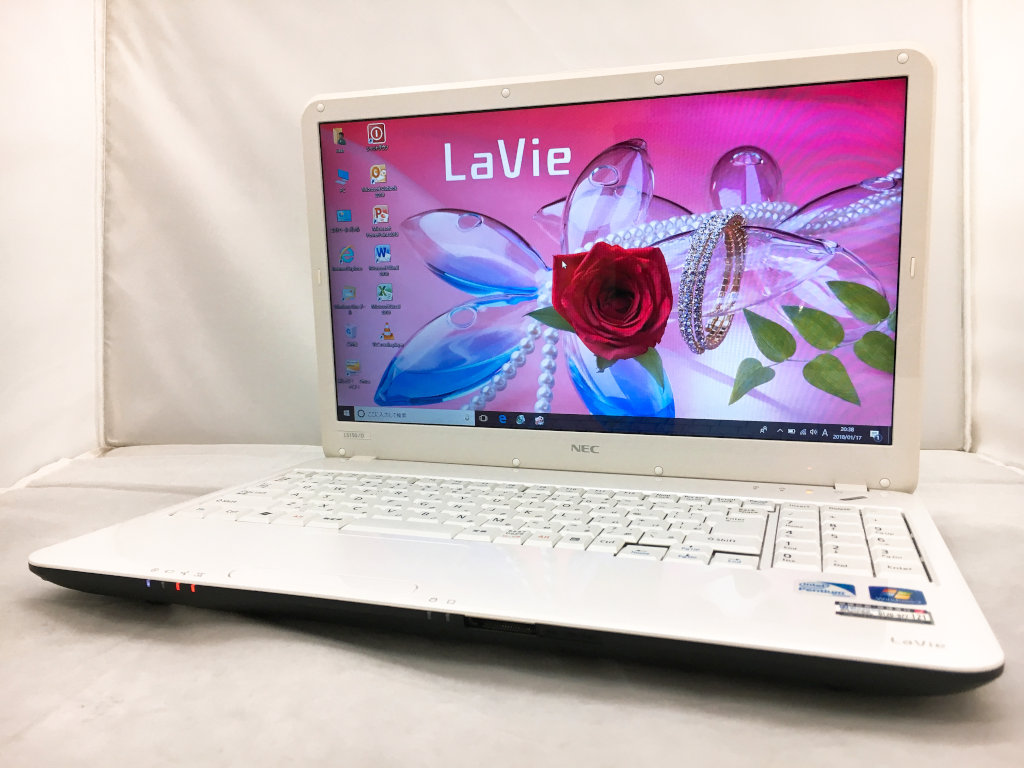 NEC LaVie PC-LS150DS6W Pentium P6200 2.13GHz / メモリ：4GB / HDD