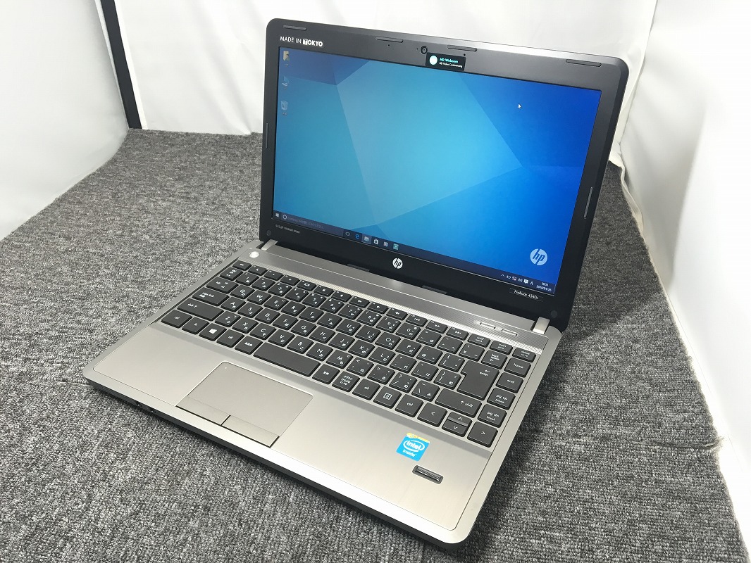 HP ProBook 4340s Cel(1000M)1.80GHz/4GB/320GB/13.3ｲﾝﾁ/Win10Pro32bit ...