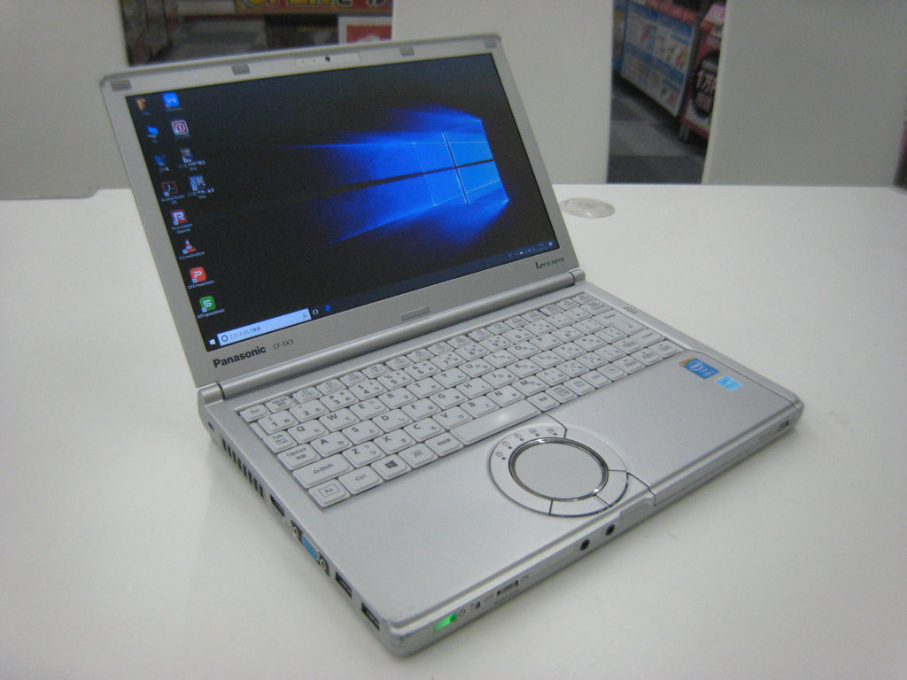 Panasonic Let's Note CF-SX3YDHCS Windows10 Home 64bit(HDDリカバリ