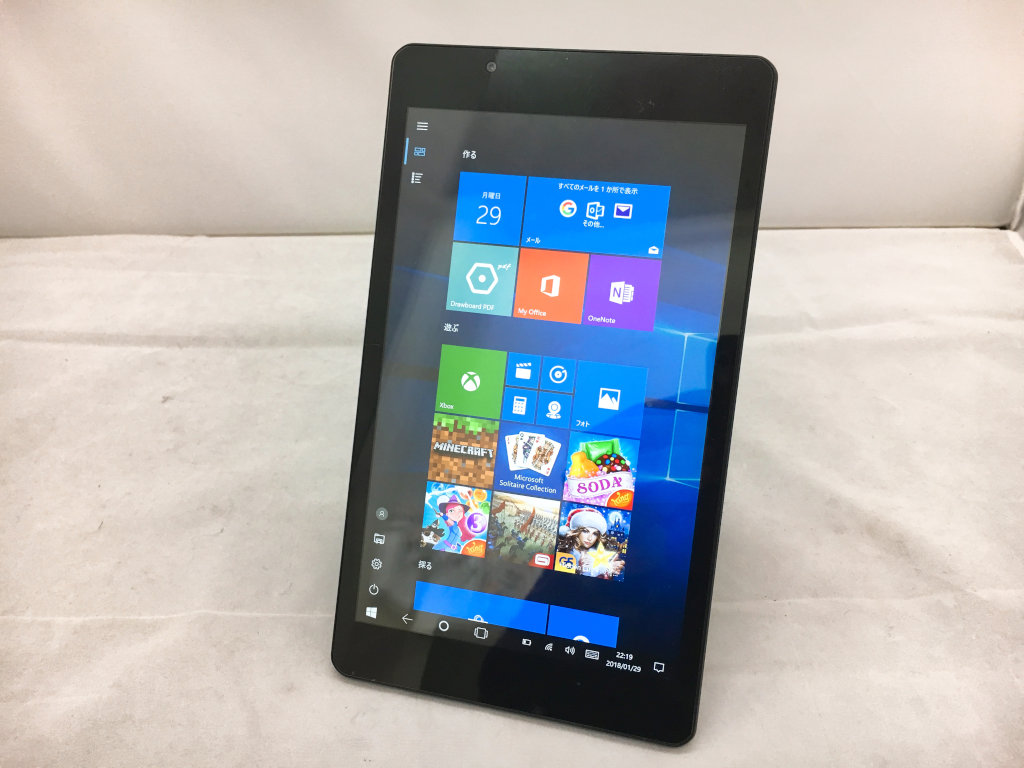 8インチWindows10タブレット