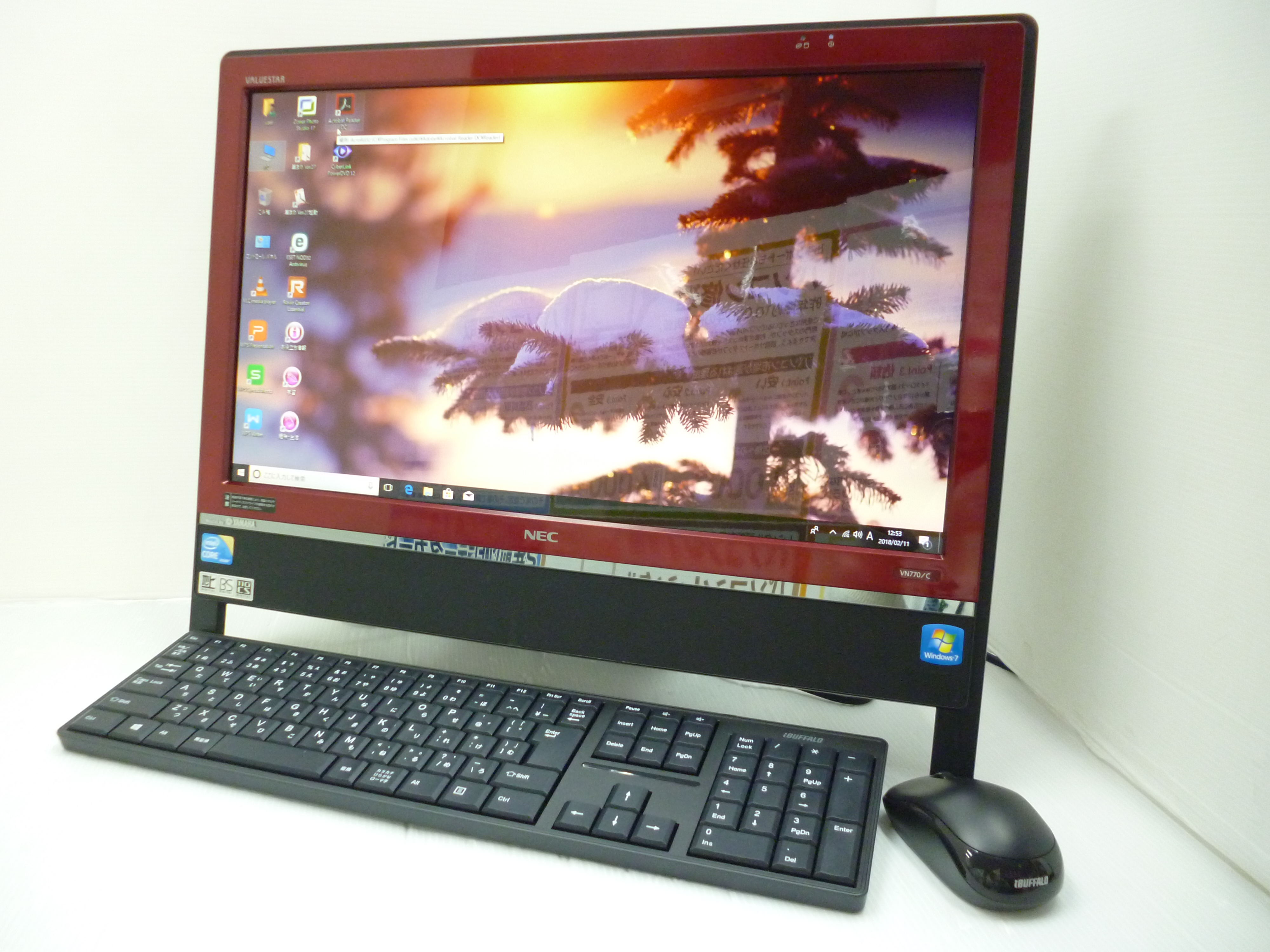 NEC VALUESTAR VN770/C CPU:Corei5 M460 2.53GHz/メモリ:8GB/HDD