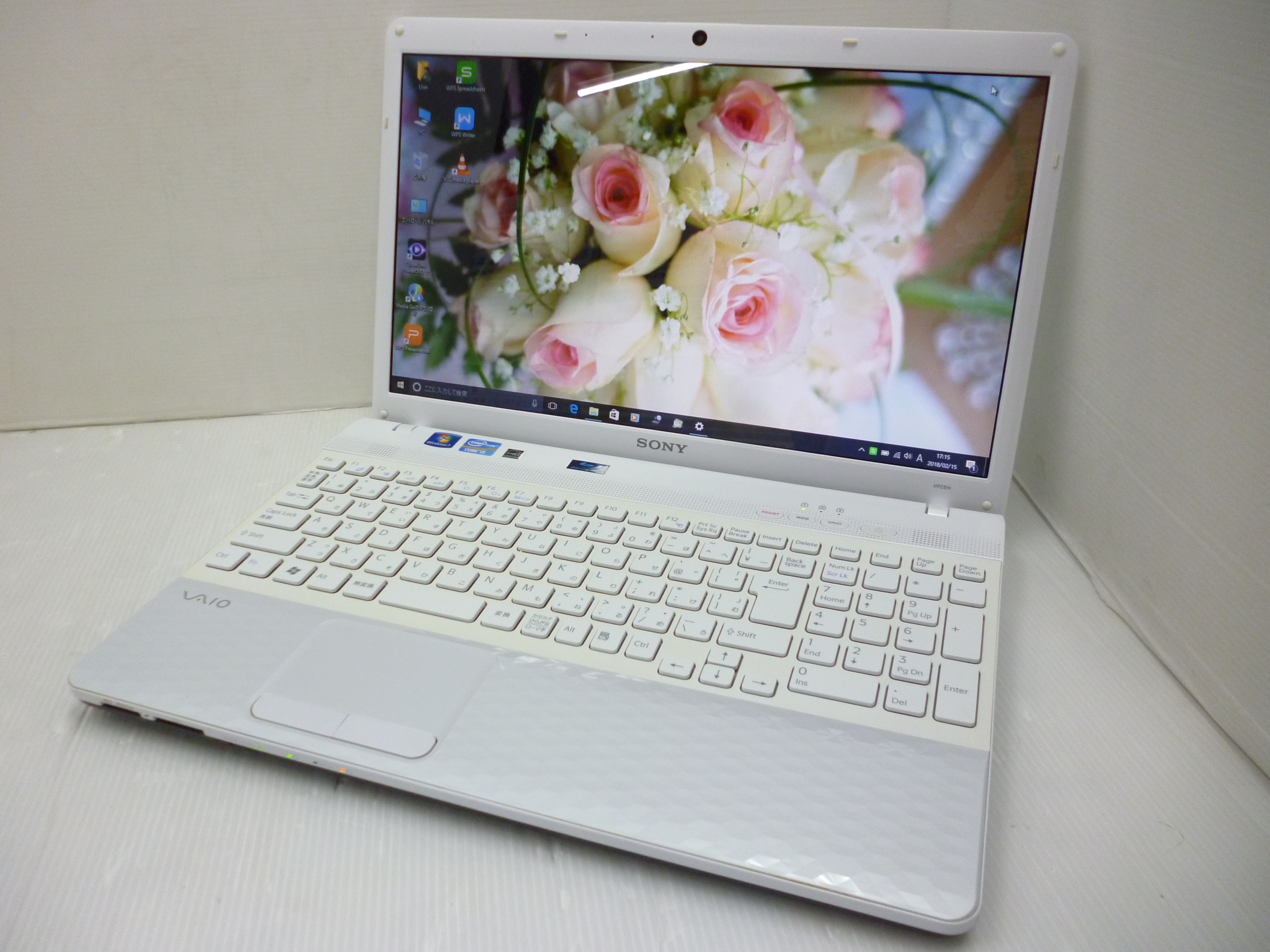 SONY VAIO VPCEH39FJ CPU:Corei5 2450M 2.50GHz/メモリ:4GB/HDD:750GB ...