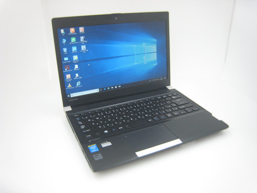 東芝 dynabook R73/NB24E Windows10 Home 64bit(HDDリカバリ) / WPS
