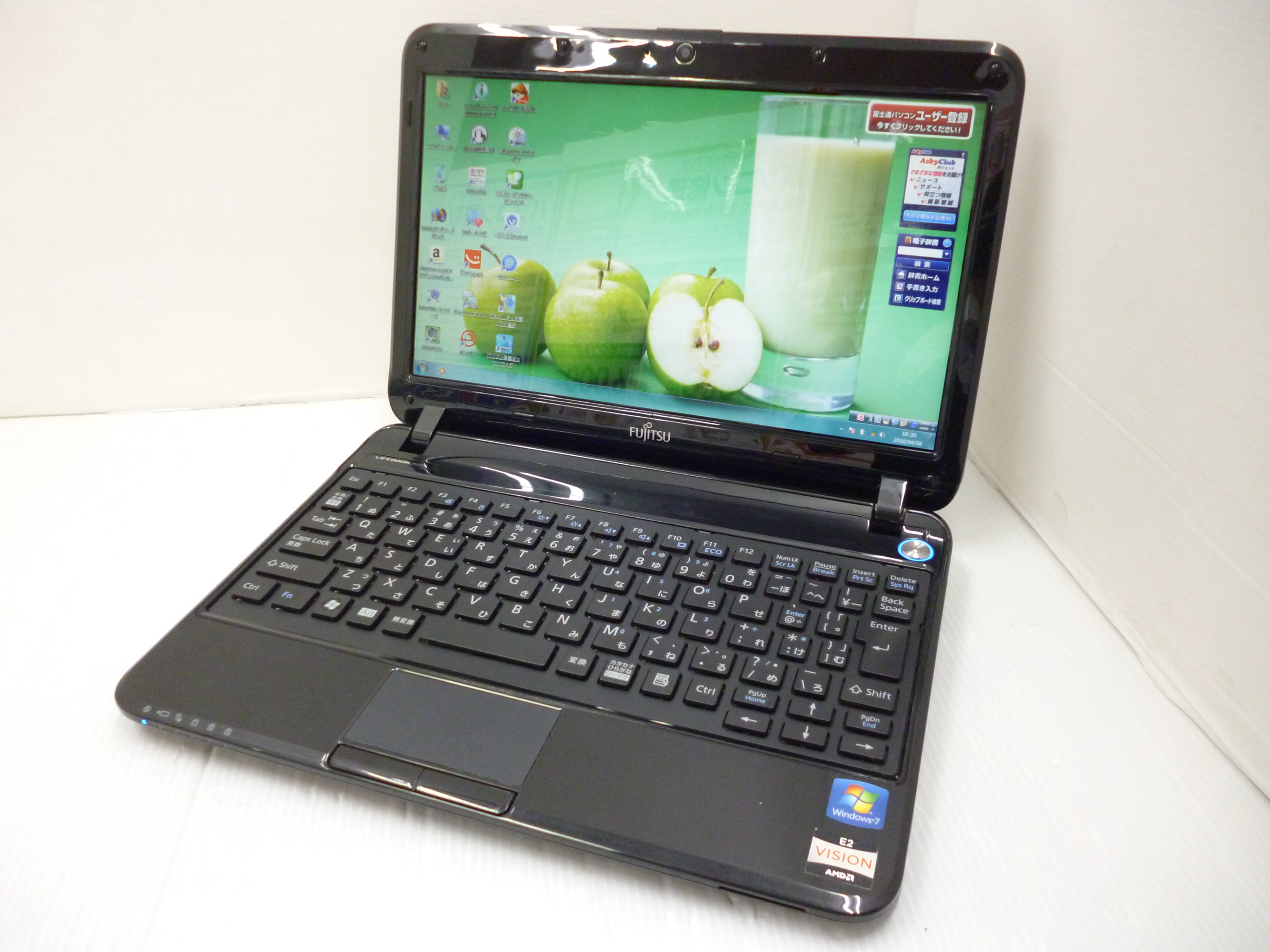 富士通 LIFEBOOK PH50/E CPU:AMD E-450 1.65GHz/メモリ:4GB/HDD:500GB ...