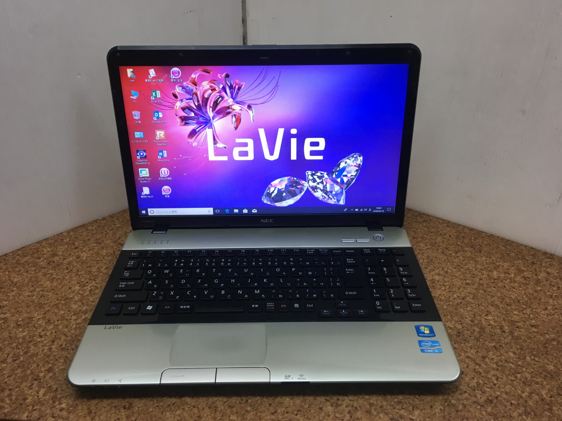 NEC LaVie LS550/E CPU：Core i5 2410M 2.3GHz / メモリ：4GB / HDD ...