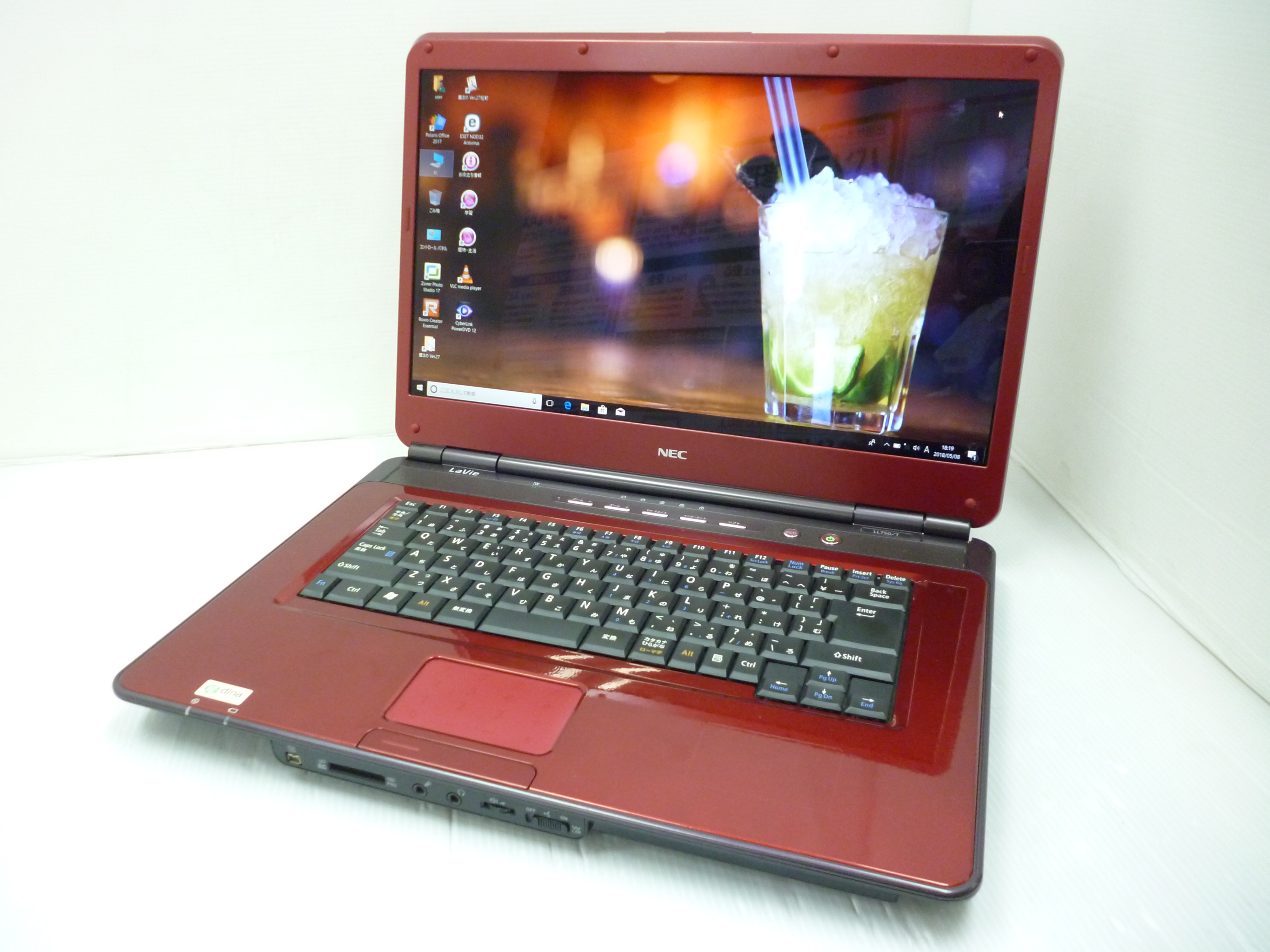 NEC LaVie L PC-LL750TSW タッチパネル