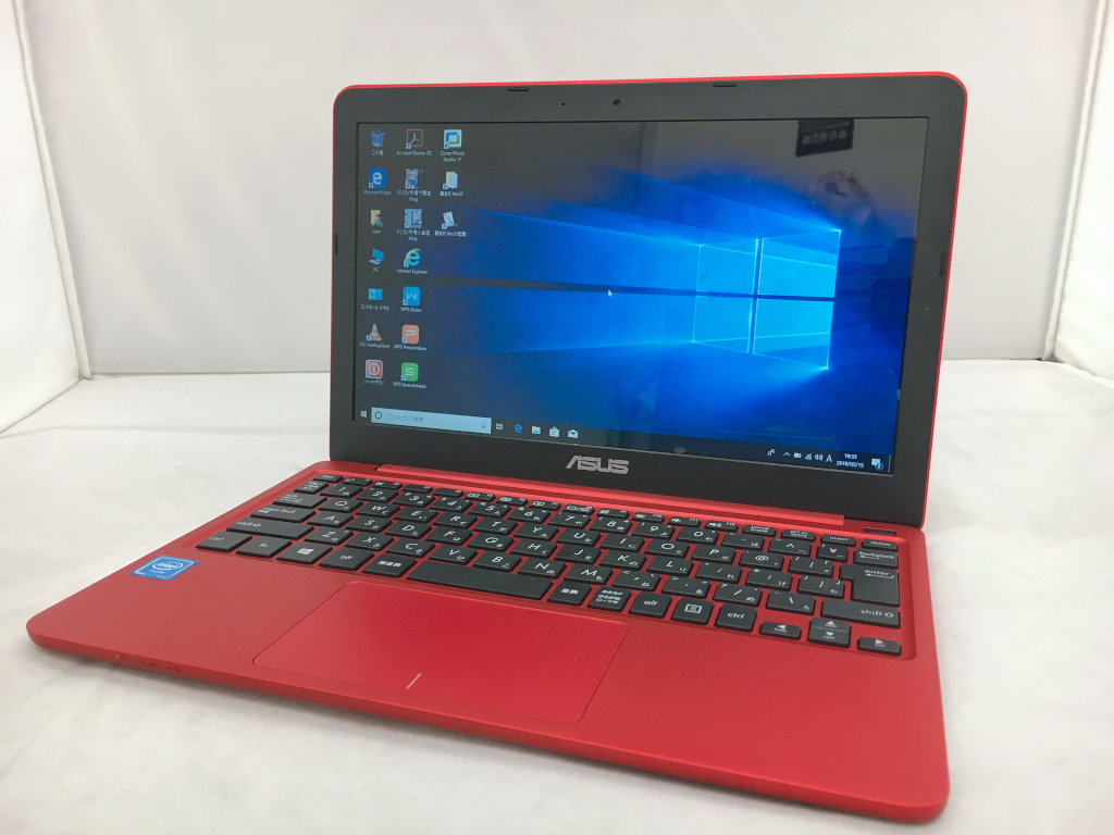 コンパクトノートPC ASUS X205TA-RED10