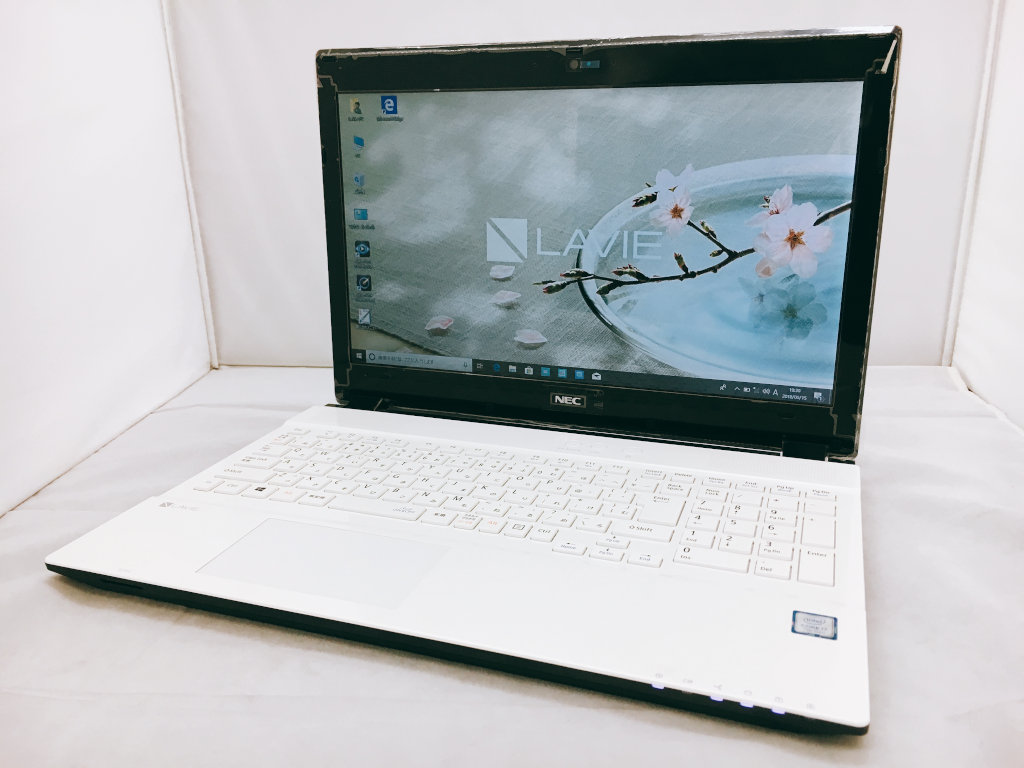 NEC LaVie PC-NS600GAW Windows10 Home 64bit(HDDリカバリ) / Polaris