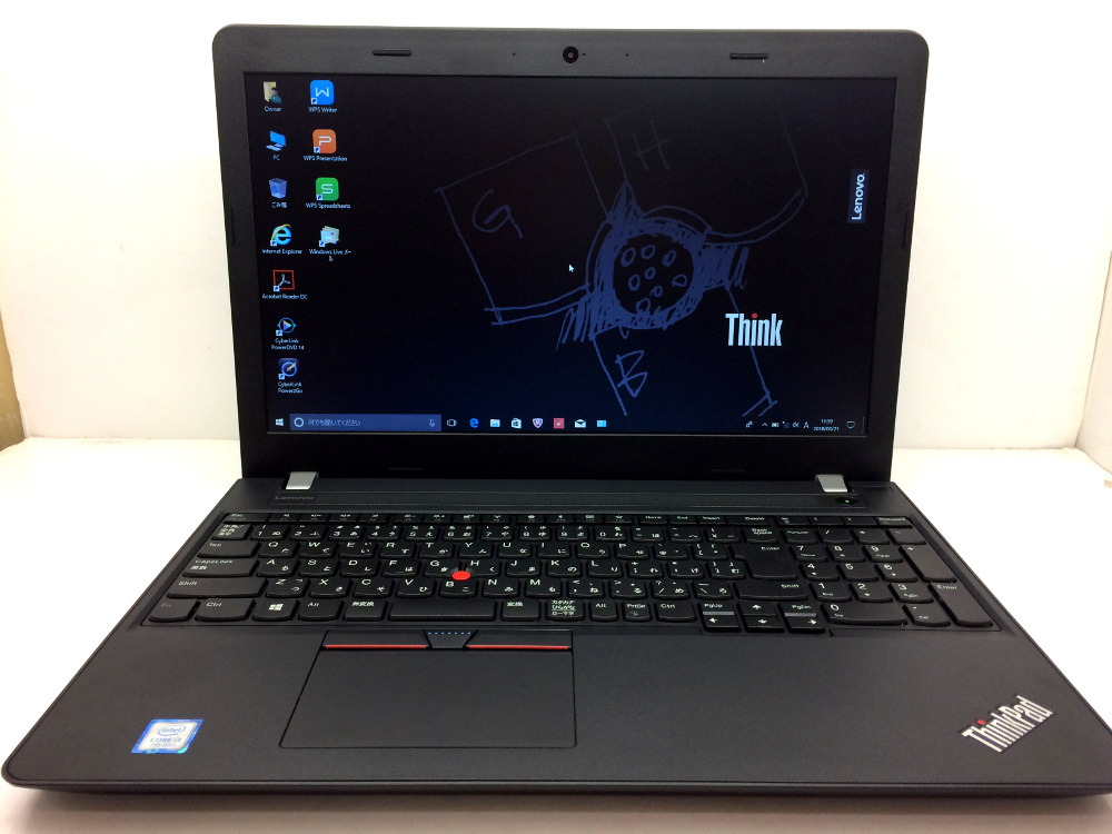 レノボ ThinkPad E560 / 8GB / Core i3 スピーカー付