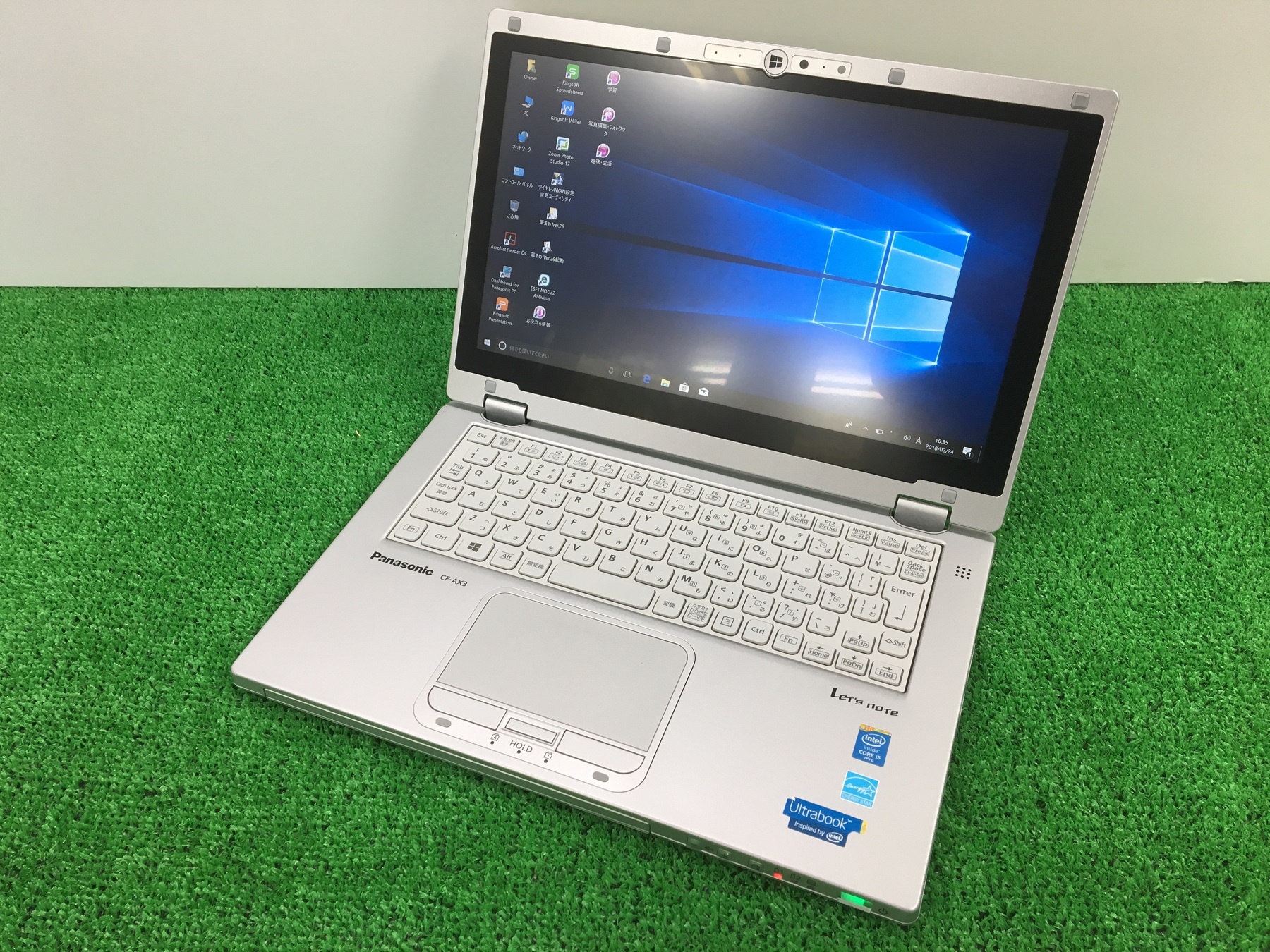 パナソニック Lets note CF-AX3GF3CS Intel Core i5 4300U 1.90GHz/4GB ...