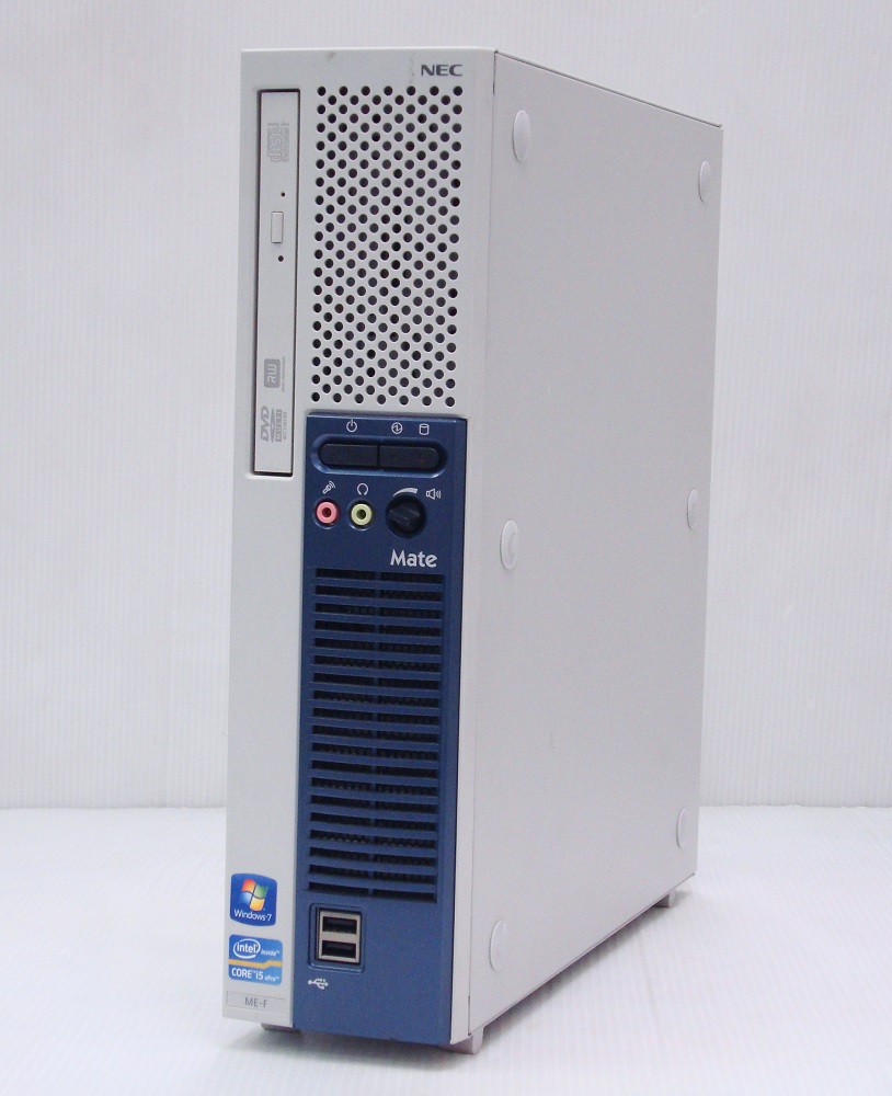 NEC PC-MK32 CPU:Corei5 3470 3.20GHz / メモリ:8GB / HDD:250GB / DVD