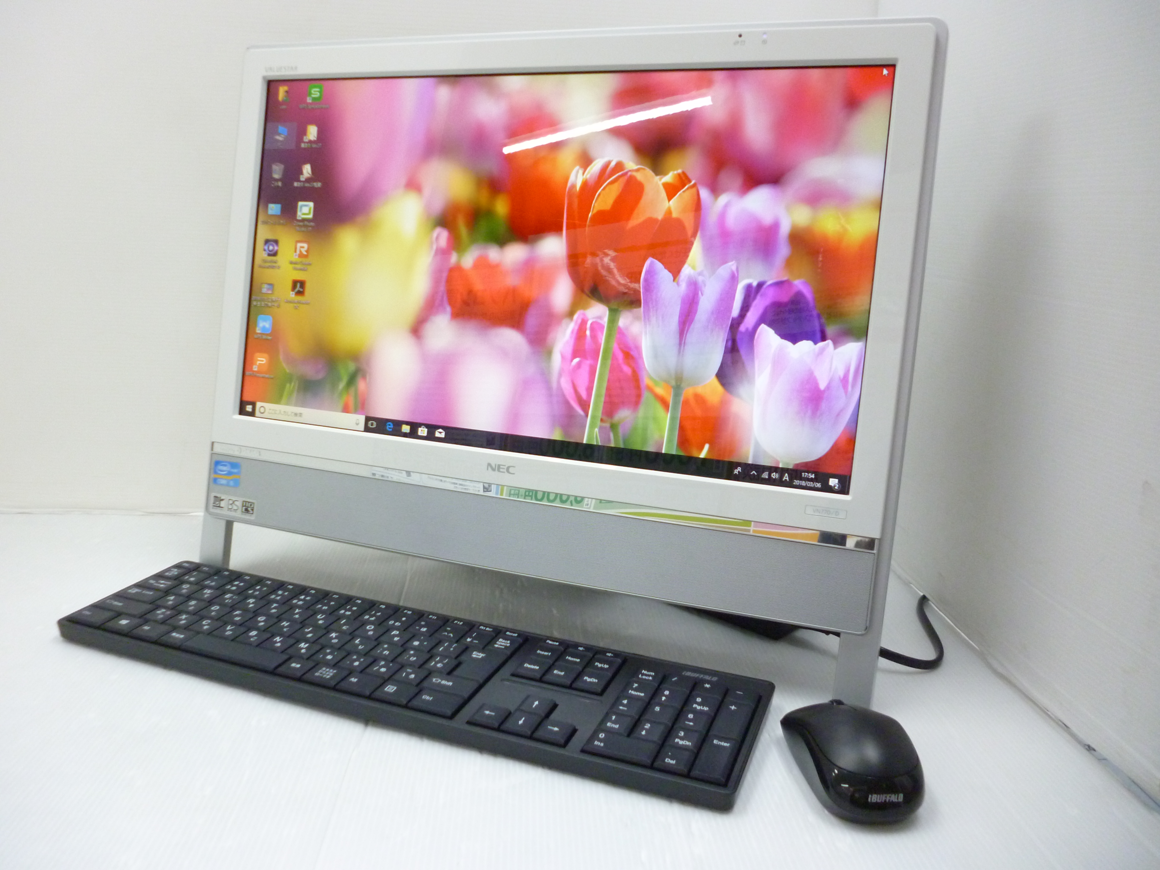 NEC VALUESTAR VN770/D CPU:Corei5 2410M 2.30GHz/メモリ:8GB/HDD:1.5