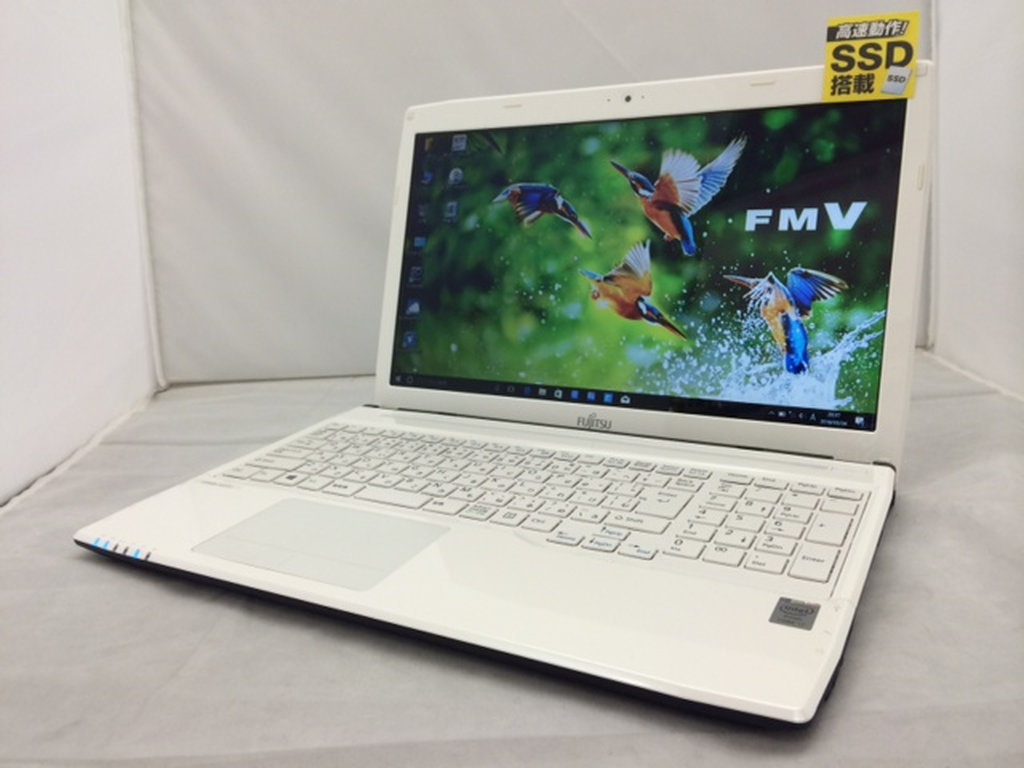 富士通 LIFEBOOK AH53/R Windows10 Home 64bit(HDDリカバリ) / Polaris