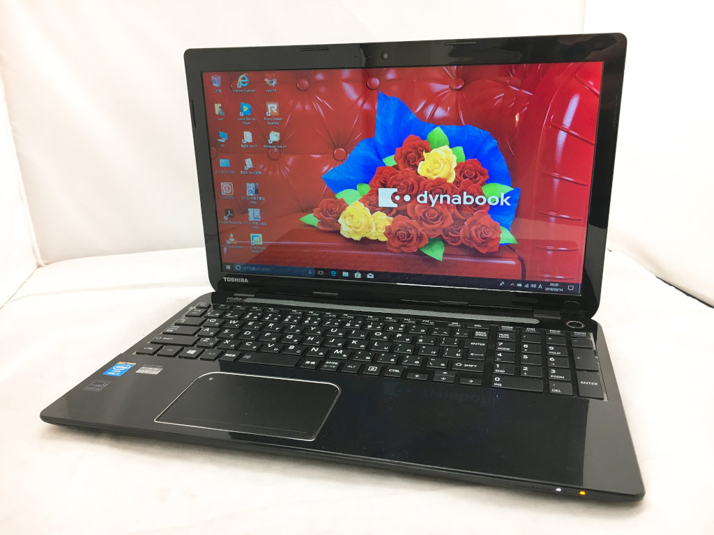 東芝 T554 ノートパソコン i5 8GB 新品SSD カメラ DVD