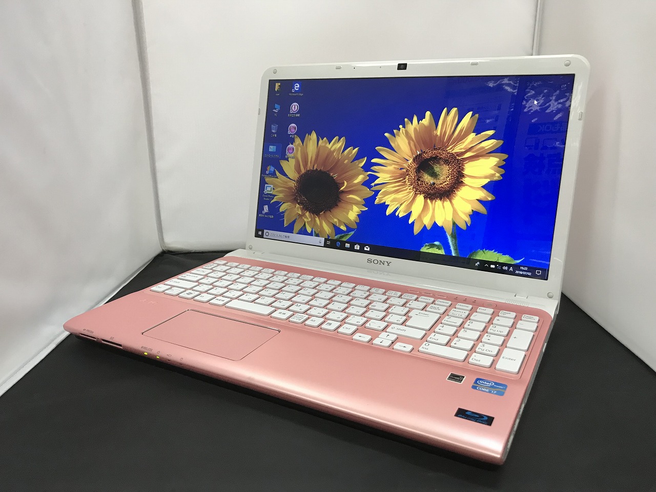 SONY VAIO SVE15119FJP CPU:Intel Corei7 3612QM 2.10GHz/ メモリ:8GB