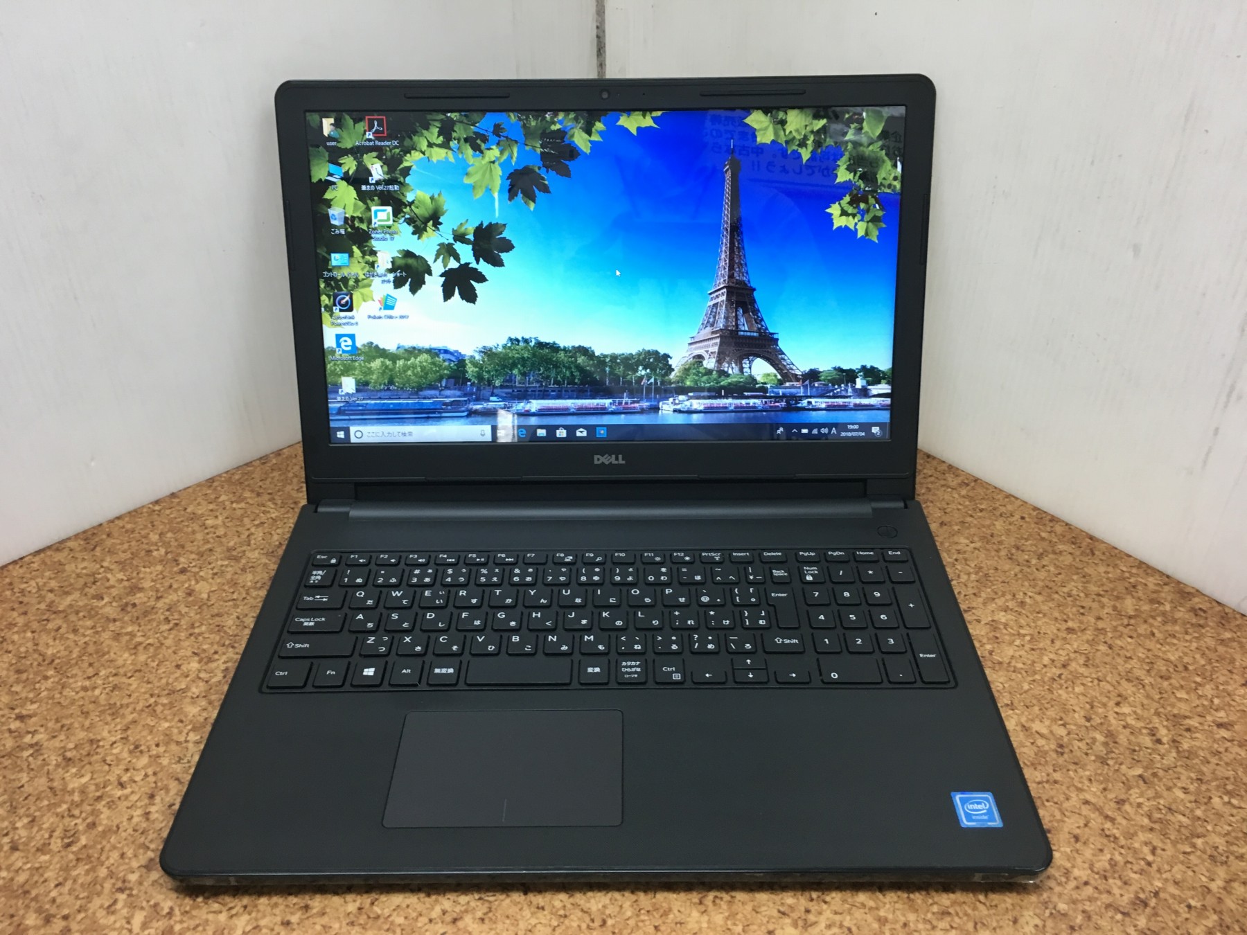 DELL Inspiron 15 3552 CPU：Celeron N3060 1.6GHz / メモリ：4GB