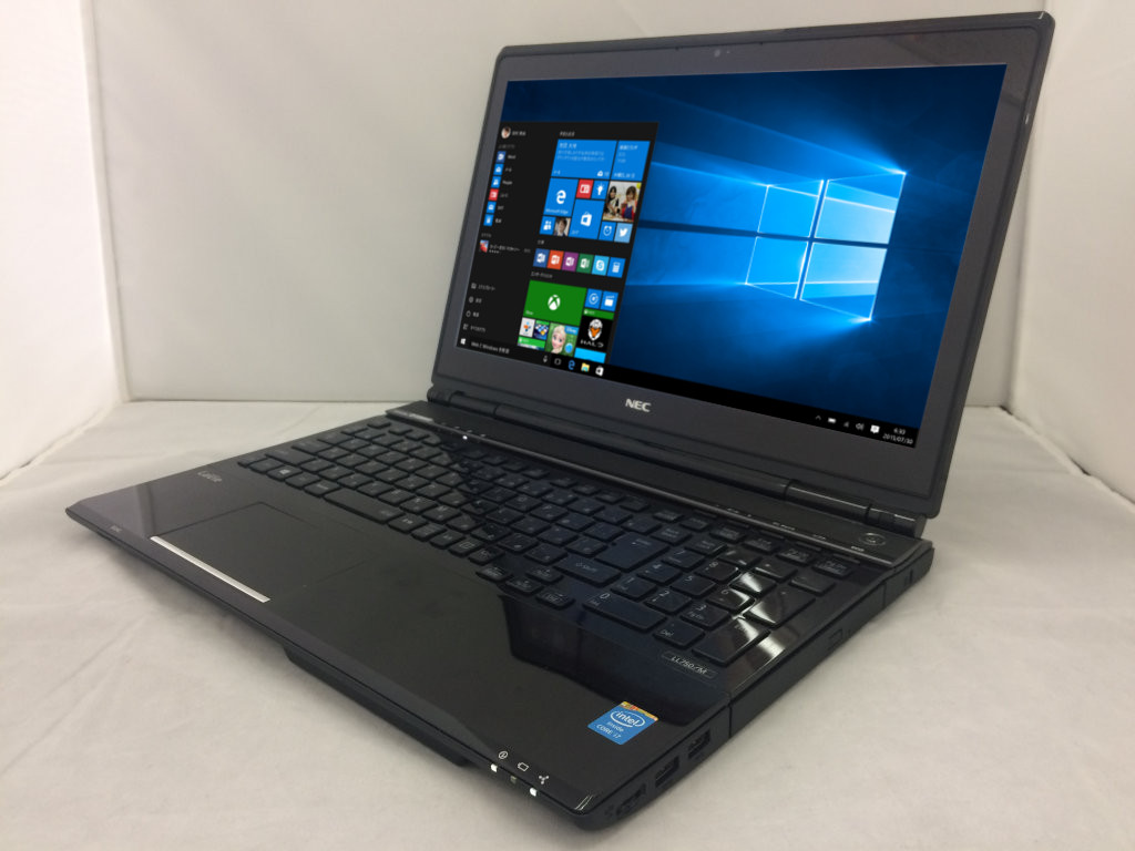 WEBカメラ/中古/15.6型/ノートPC/Win10/高速SSD512GB/8GB/Core3世代 i7/NEC　LAVIE　LL750シリーズ　 HDMI USB3.0　テンキー　WIFI　MSoffice2019/BD-RE
