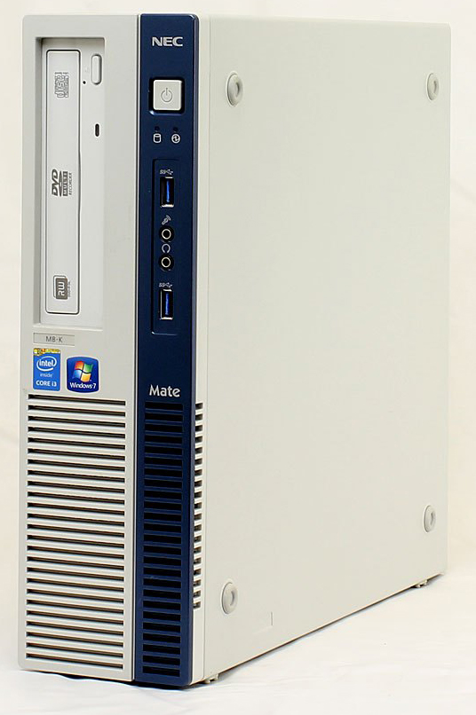 NEC Mate MB-K CPU：Core i3-4160 3.6GHz / メモリ：8GB / HDD：500GB ...