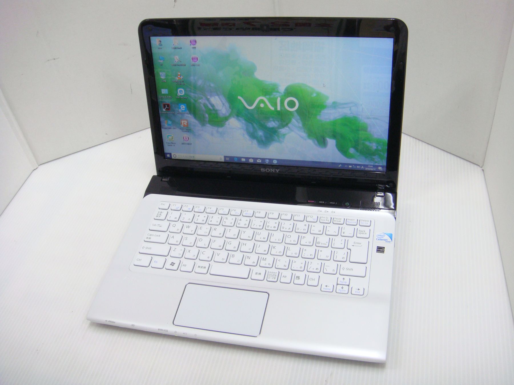 SONY VAIO SVE1411AJ CPU：Celeron DualCore-B840 1.9GHz /メモリ：4GB