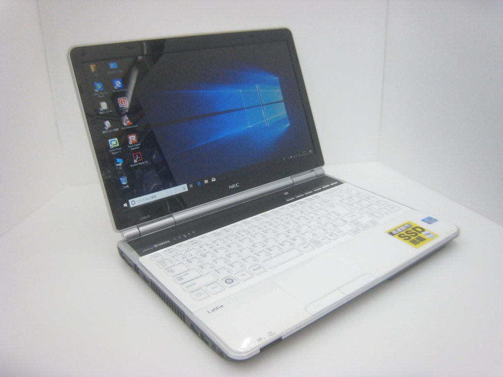 NEC LaVie PC-LL750DS6W Windows10 Home 64bit(HDDリカバリ) / Polaris ...