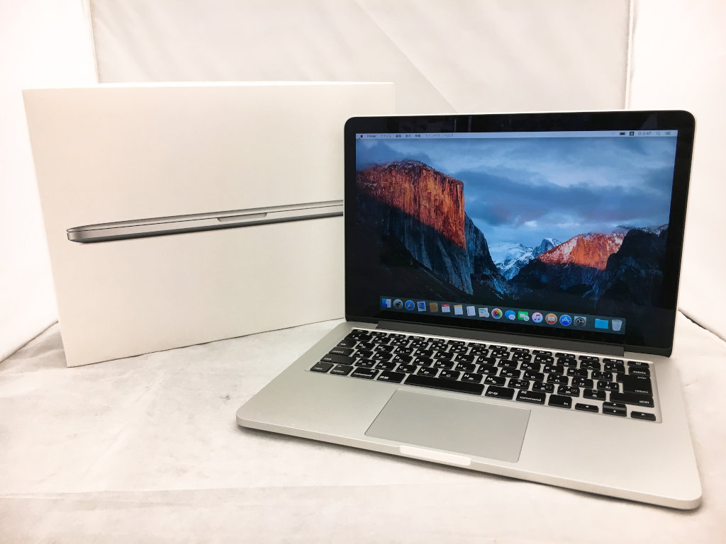 APPLE MacBook Pro MF839J/A Mac OS 10.11(HDDリカバリ) / Core i5 2.7 ...