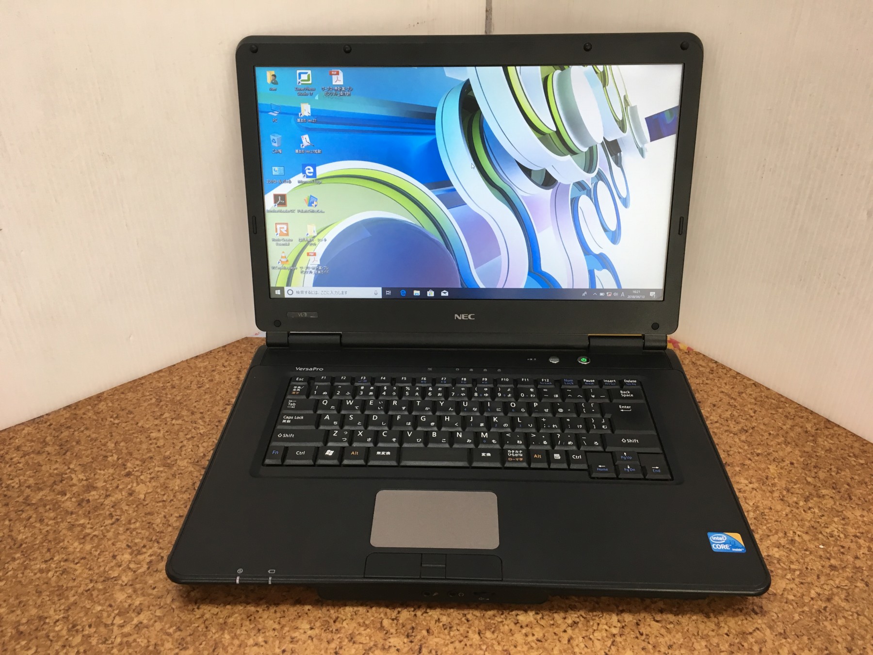 NEC VersaPro VK24L CPU：Core i3 2.4GHz / メモリ：4GB / HDD：160GB