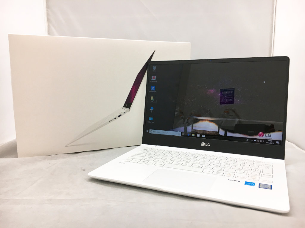 LG gram 13Z980-MR33J Windows10 Home 64bit(HDDリカバリ) / Polaris
