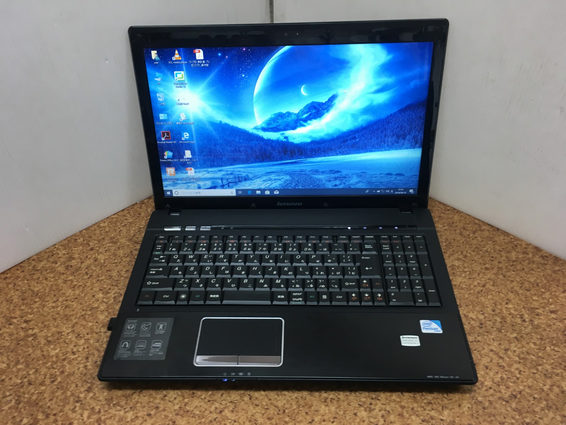 Lenovo G560 CPU：Pentium P6200 2.13GHz / メモリ：4GB / HDD：320GB 