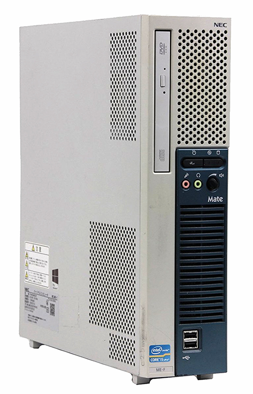 NEC Mate ME-F CPU：Core i5-3570 3.4GHz / メモリ：8GB / SSD：128GB