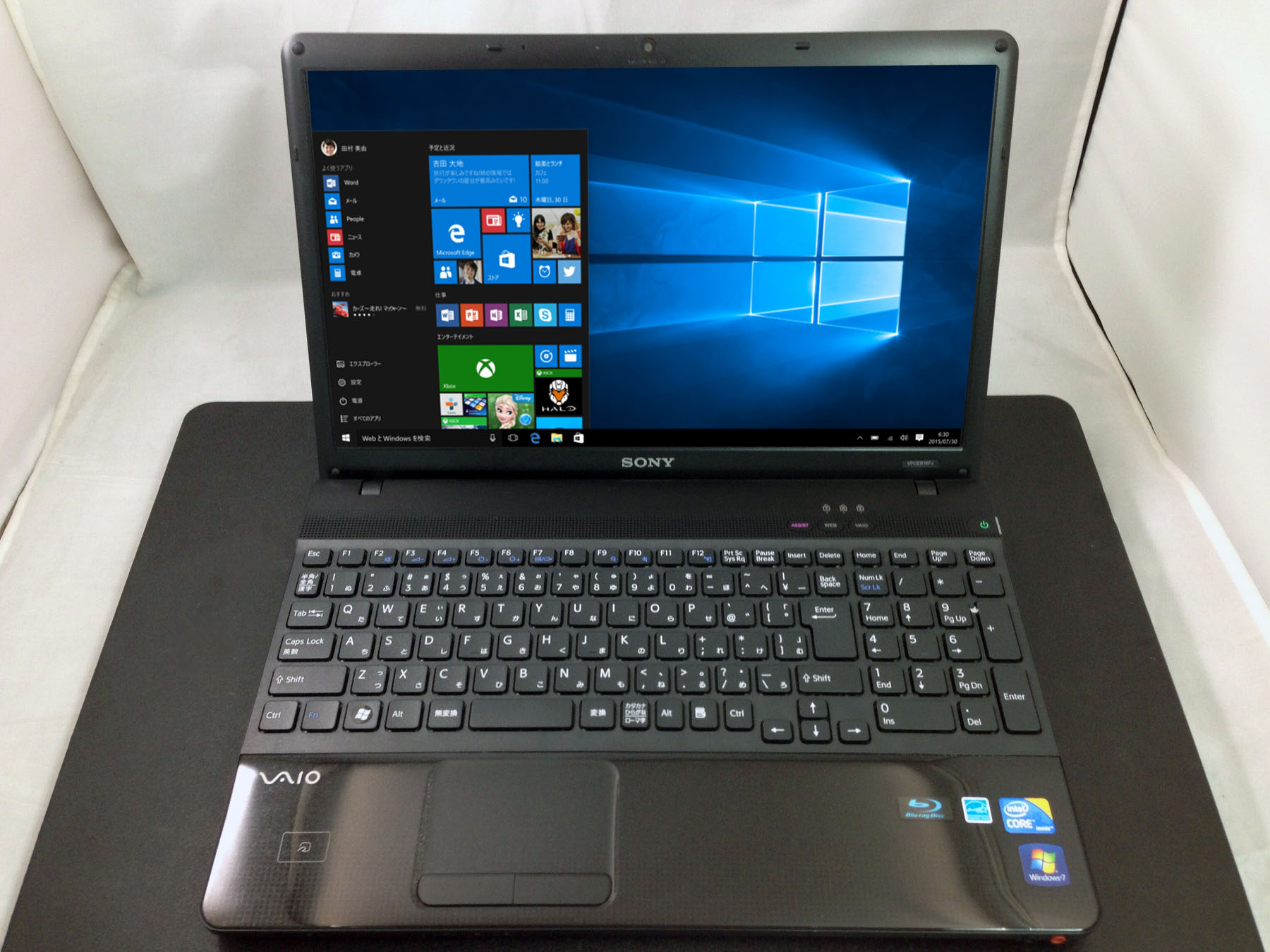 青鮮かなVAIO Core i5／SSD480G／8G／BD／Win10／TV付