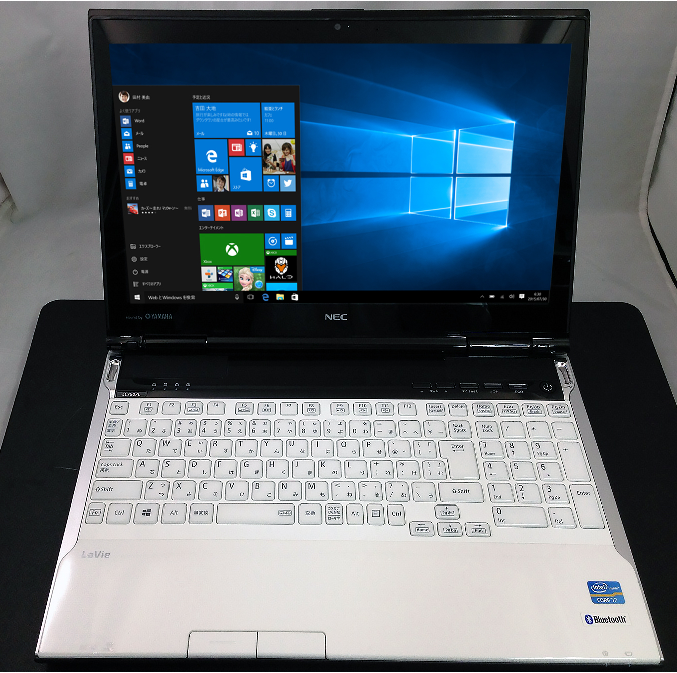 NEC LaVie LL750/L Windows 10