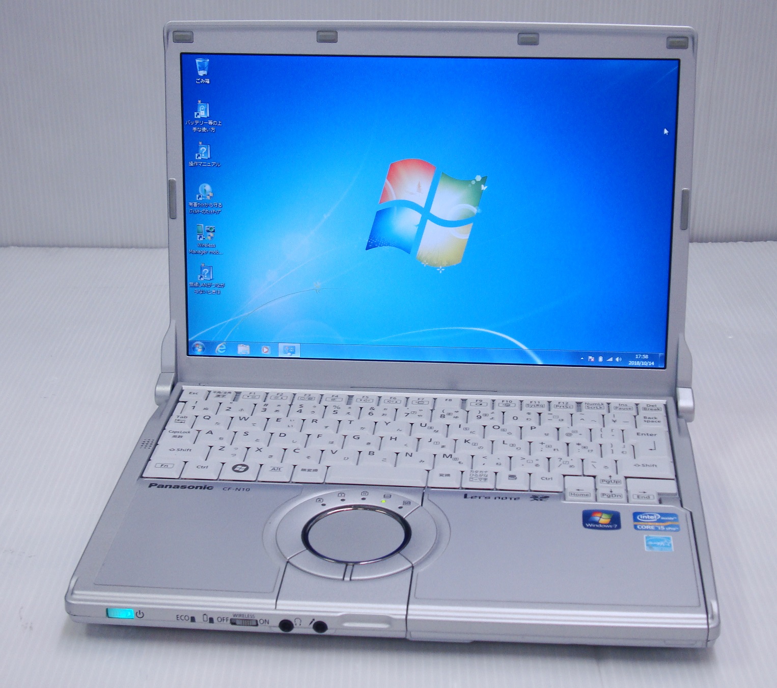 ノートPC Panasonic  Let’s note CF-N10