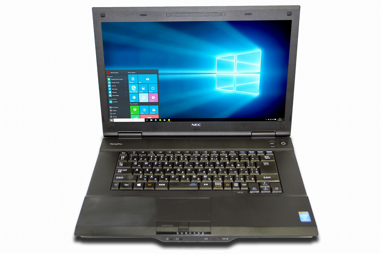 NEC VersaPro VK26 Core i7 第4世代 4GB 新品SSD960GB DVD-ROM 無線LAN Windows10 64bit WPSOffice 15.6インチ パソコン ノートパソコン Notebook