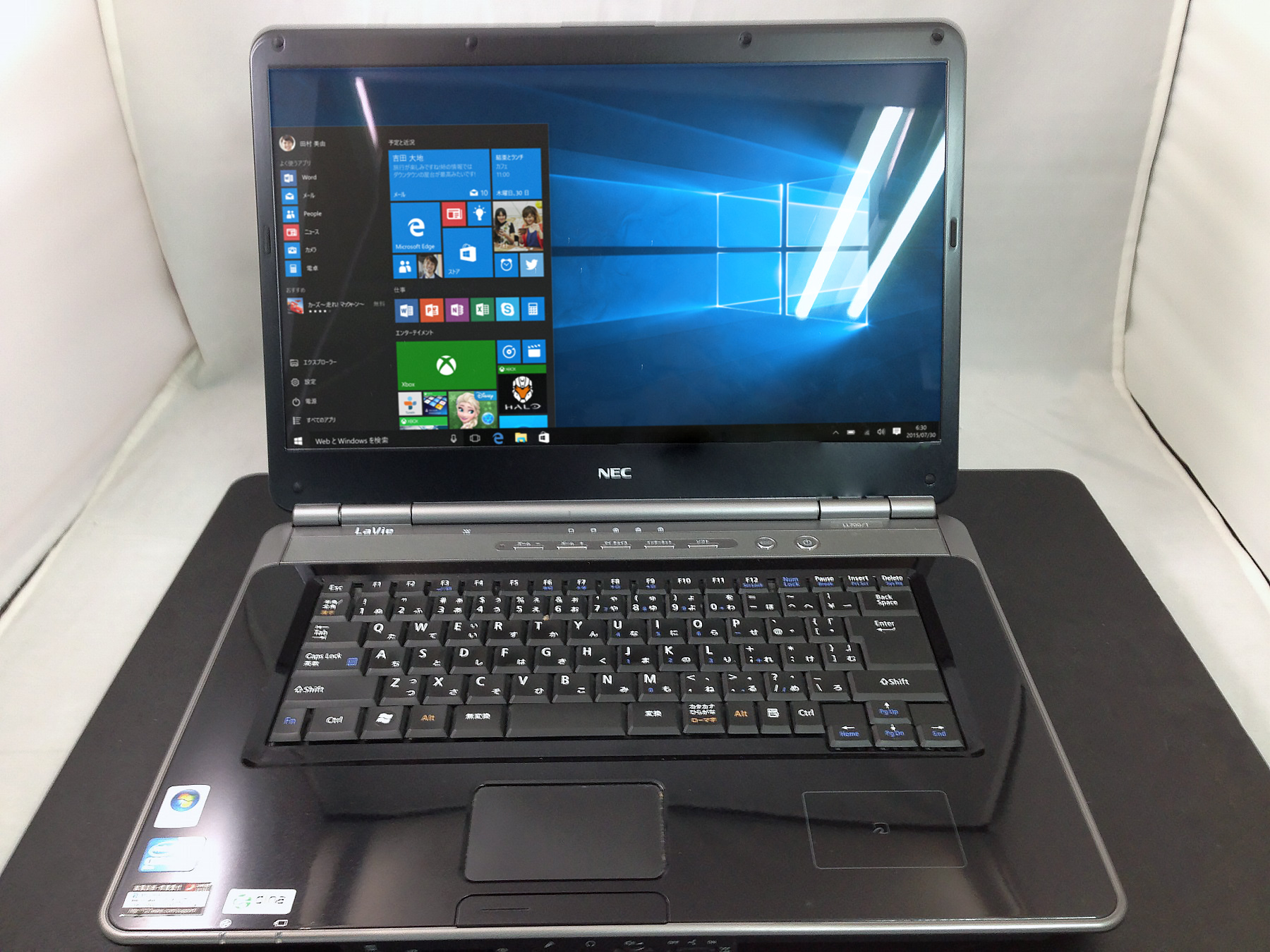 NEC LaVie LL700/T CPU： Core 2 Duo P8600 2.4GHz/メモリ：4GB/HDD ...