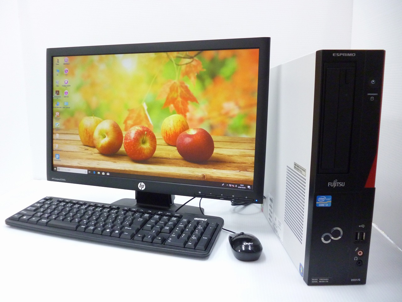 2024セール ESPRIMO 富士通 D551/G 3.40GHz/メモリ:4GB/HDD 3240 CPU:Corei3 その他