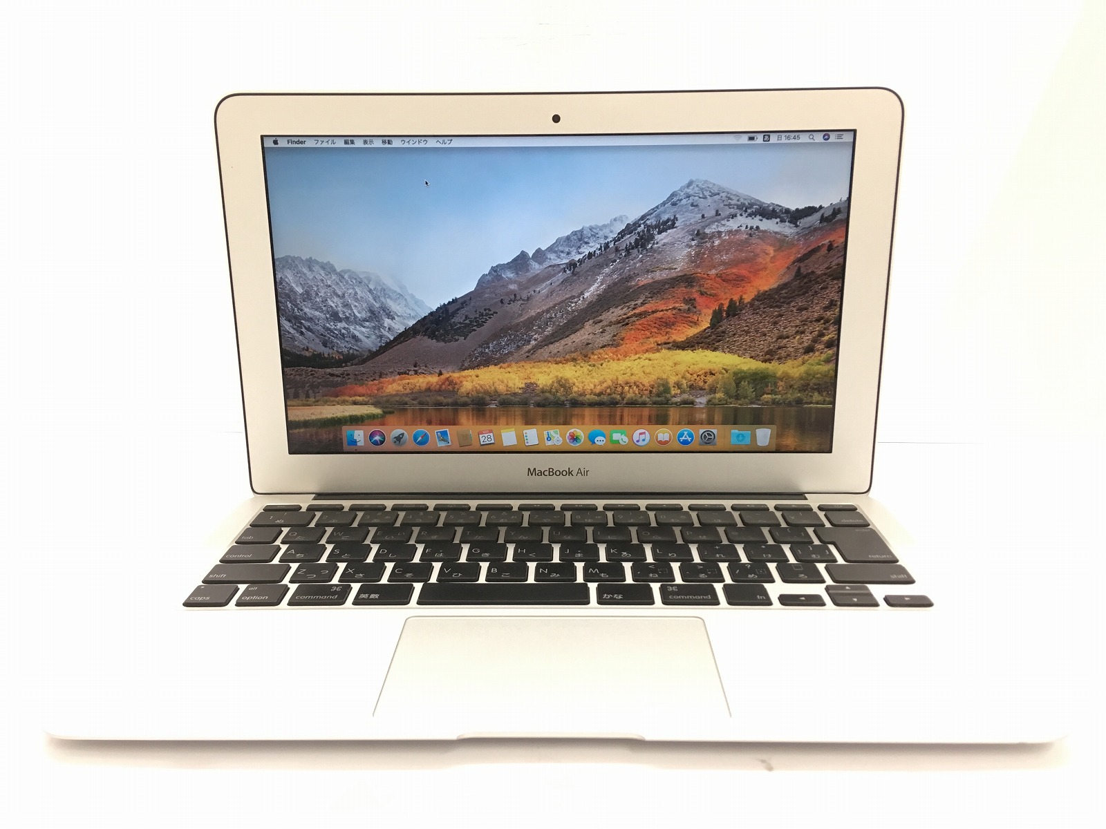 【MacOS/Windows】Apple MacBookAir A1370ノート画面サイズ11129インチ