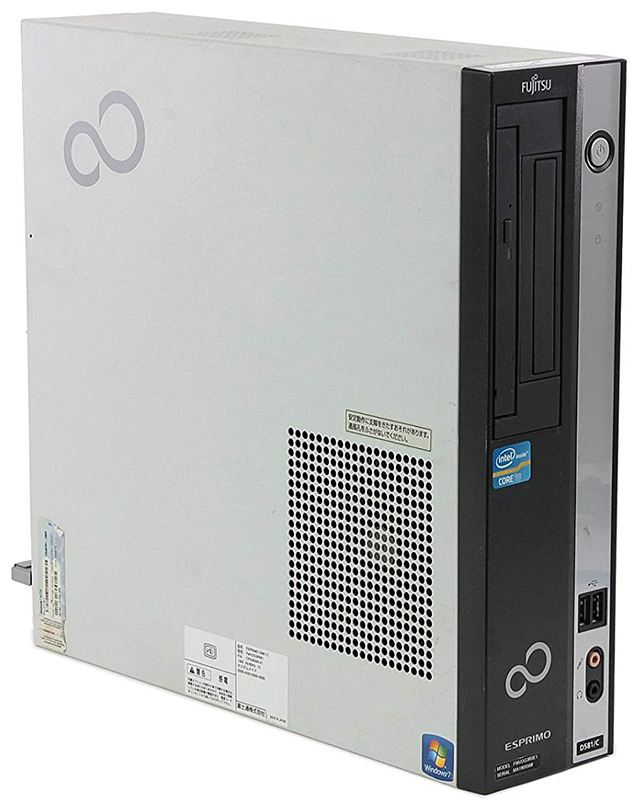 デスクトップ 富士通 ESPRIMO D581/C CPU 第2世代 Core i5-2400 3.10GHz-