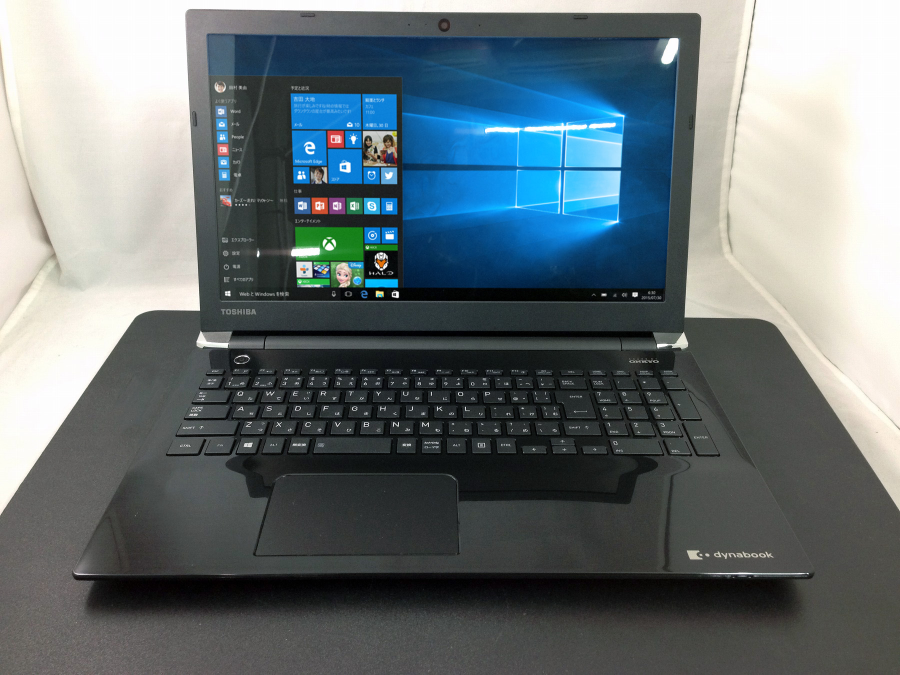 dynabook T45/CBS CPU： Celeron 3865U 1.8GHz/メモリ：4GB/HDD