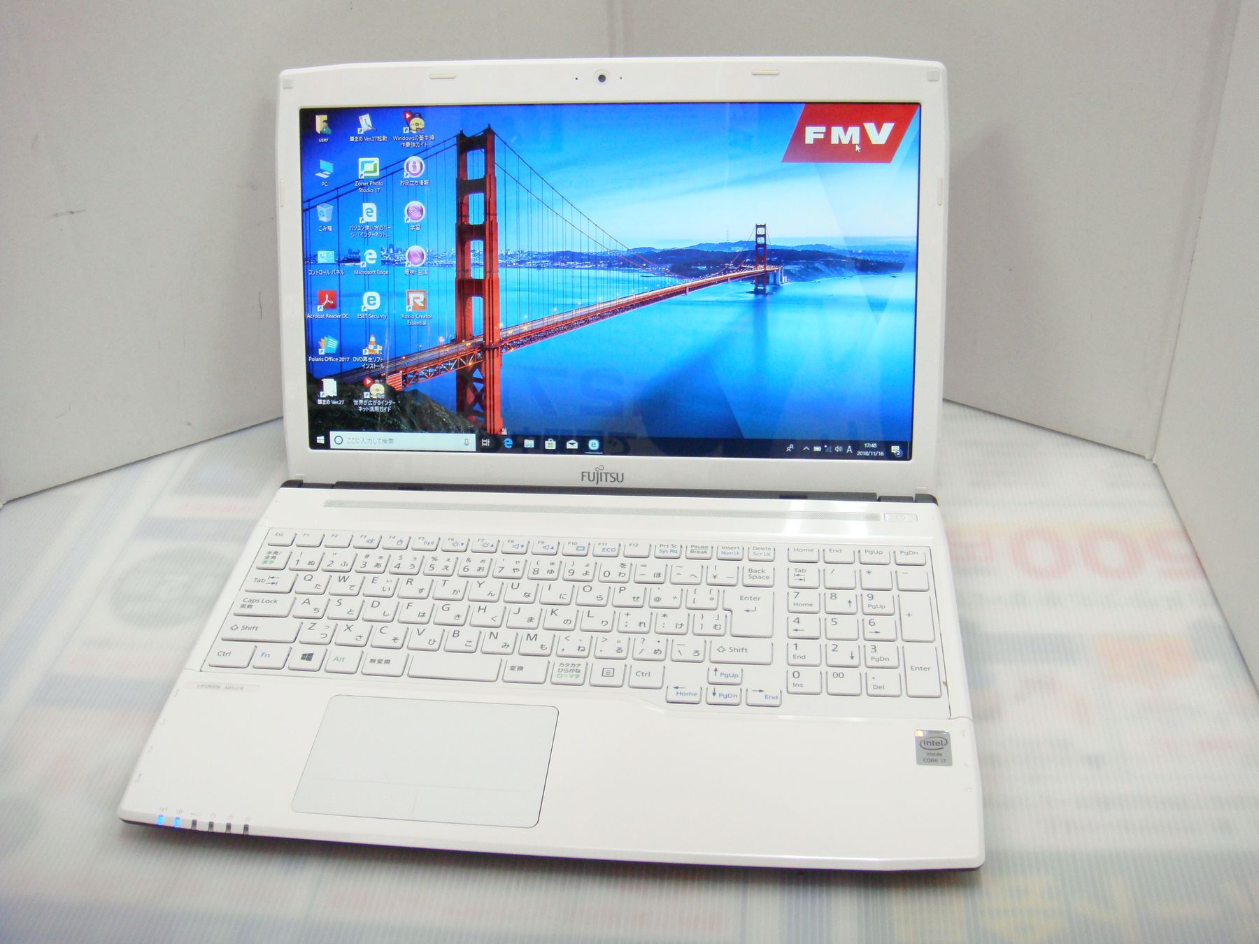 富士通 LIFEBOOK AH53/R CPU：Corei7-4702MQ 2.2GHz/メモリ：8GB / HDD