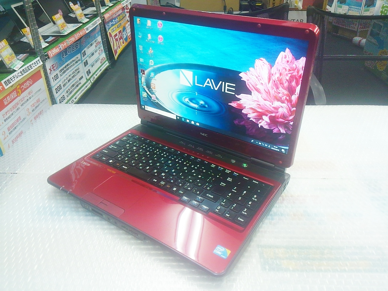 NEC Lavie LL750/B (Core i5 2.40GHz/4GB/500GB) 中古ノートパソコンが ...