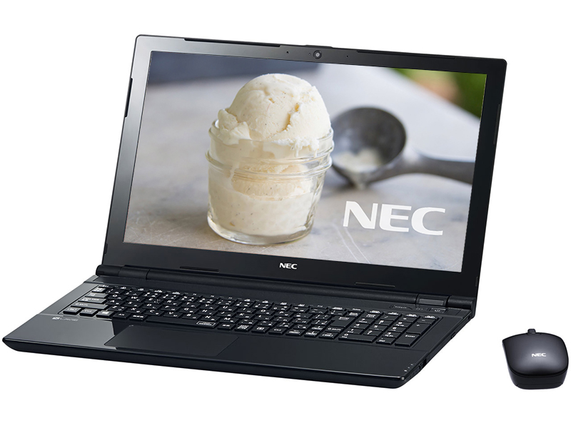 NEC LaVie NS150/FAB CPU：Celeron 3855U 1.60GHz / メモリ：4GB / HDD