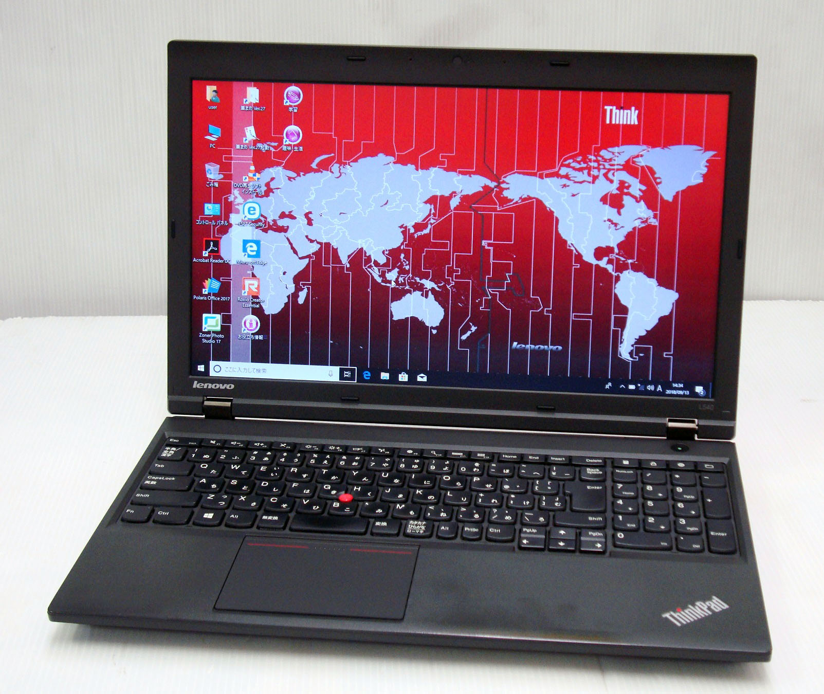 Lenovo ThinkPad L540 20AU-S0KW00 CPU： Core i5 4200M 2.5GHz/メモリ