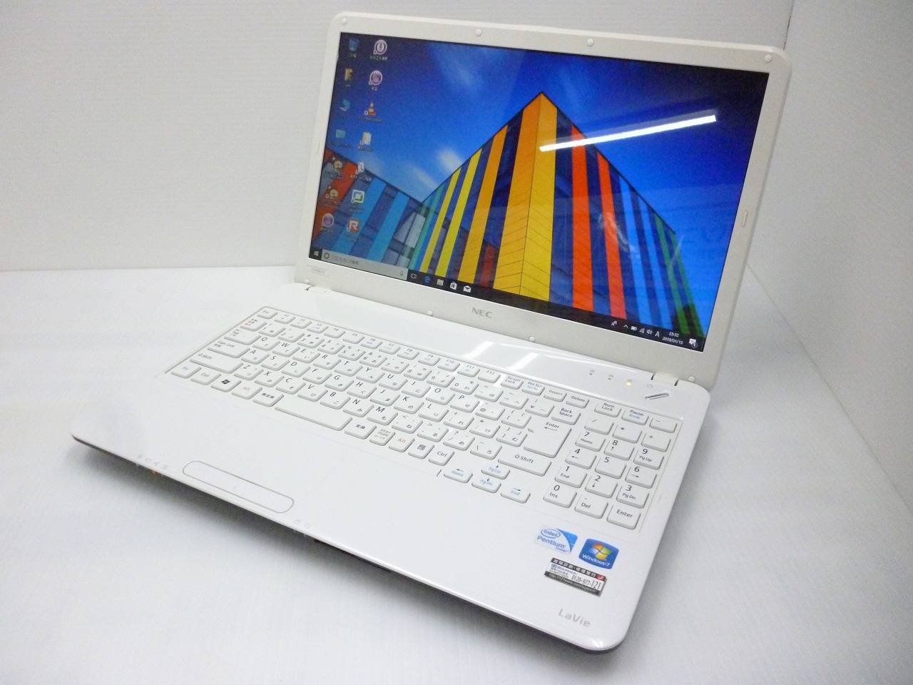 NEC LaVie LS150/E CPU:Pentium P6200 2.13GHz/メモリ:4GB/HDD:640GB/ODD:DVD