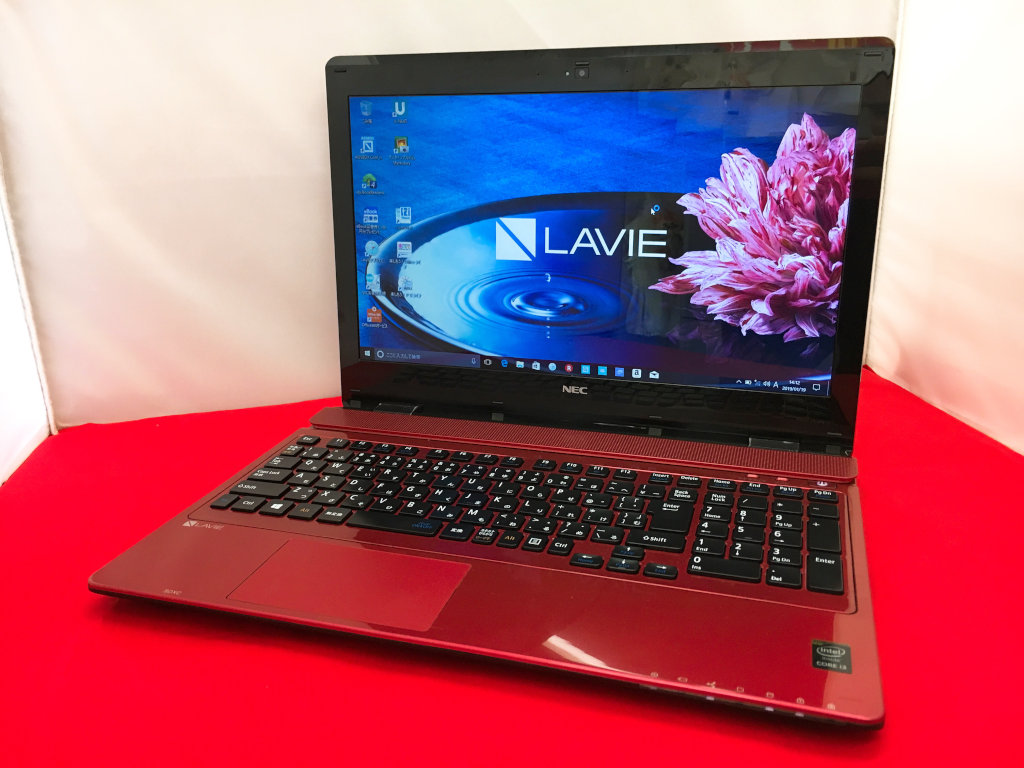 NEC LaVie PC-NS350BAR Windows10 Home 64bit(HDDリカバリ) / Polaris ...